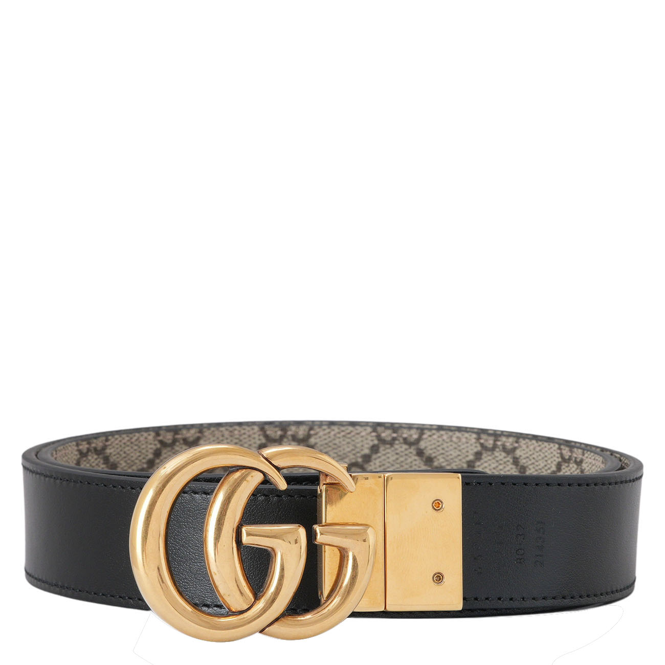 GUCCI(USED)구찌 659417 리버서블 벨트 #80/32