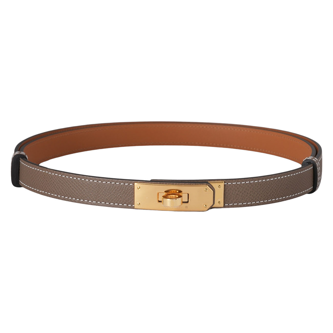 HERMES(NEW)에르메스 켈리 18 벨트 에토프 골드