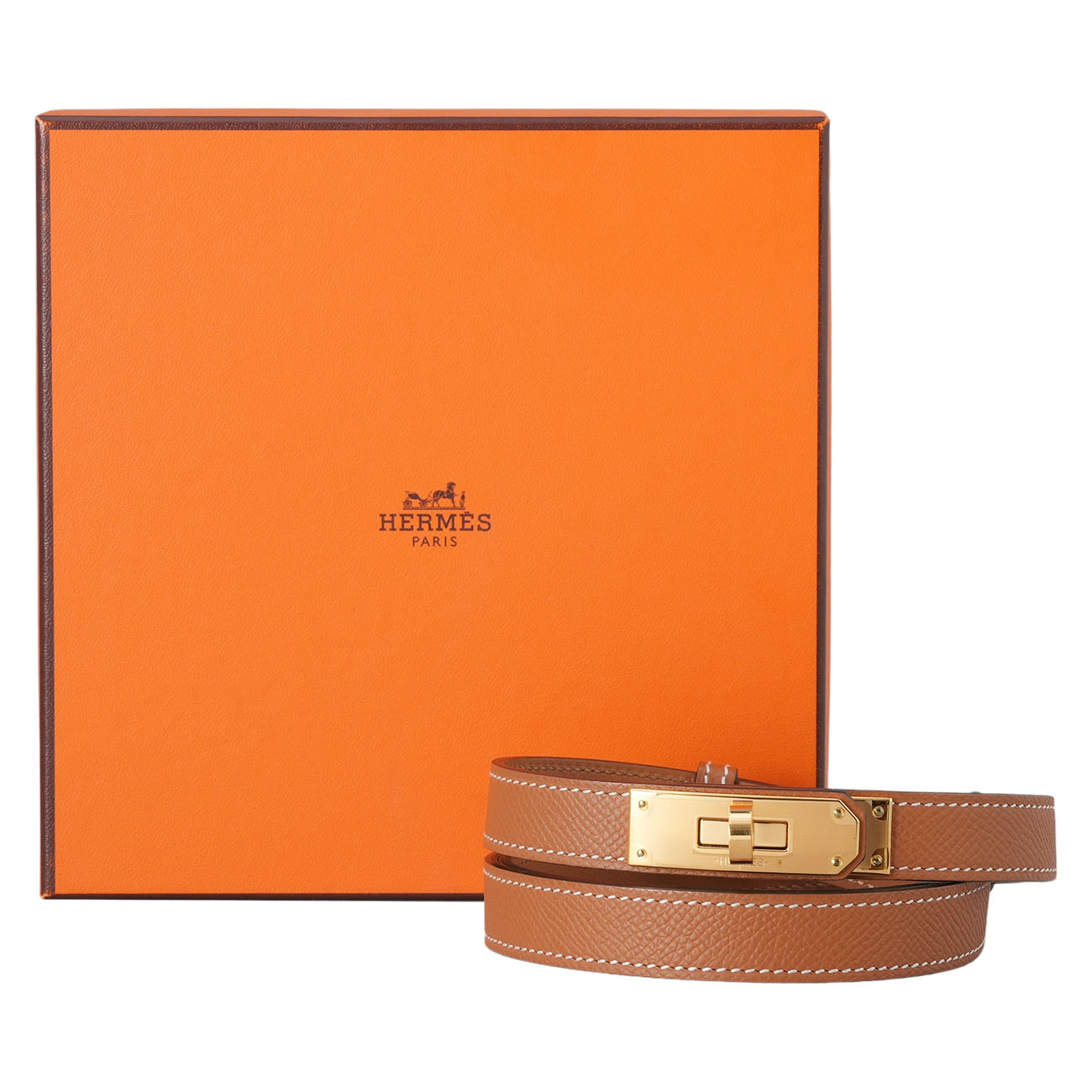HERMES(USED)에르메스 켈리 벨트 골드 금장
