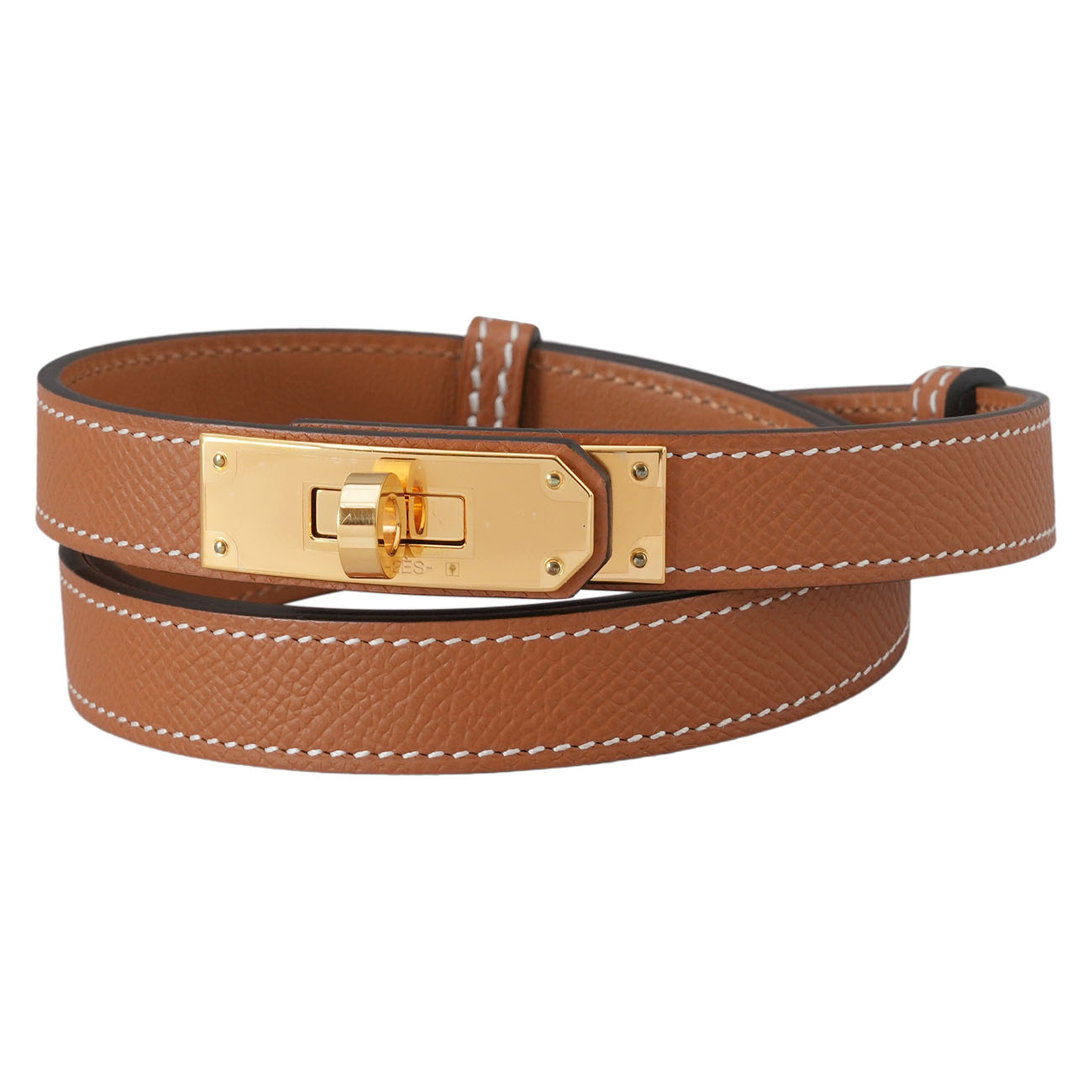 HERMES(USED)에르메스 켈리 벨트 골드 금장