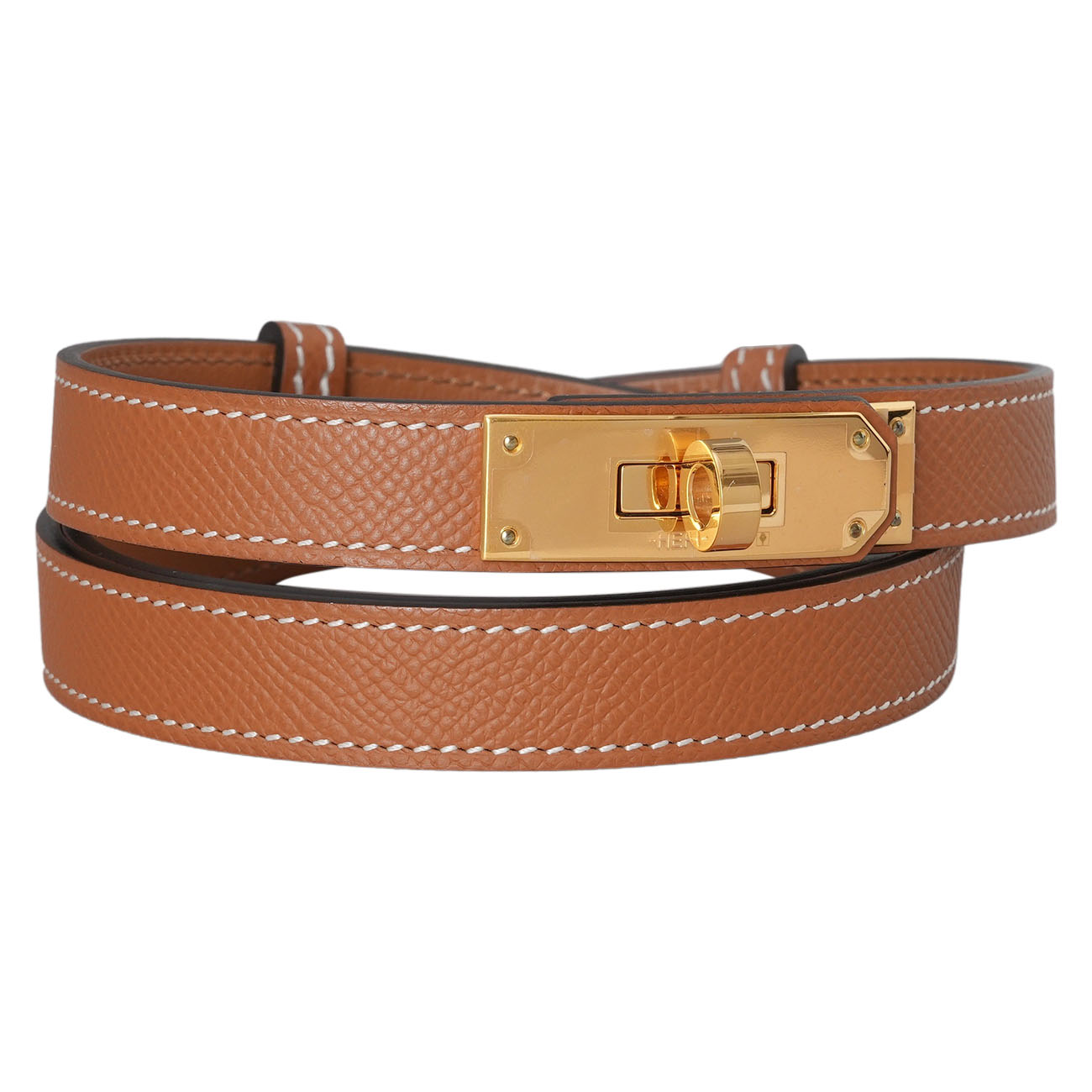 HERMES(USED)에르메스 켈리 벨트 골드 금장