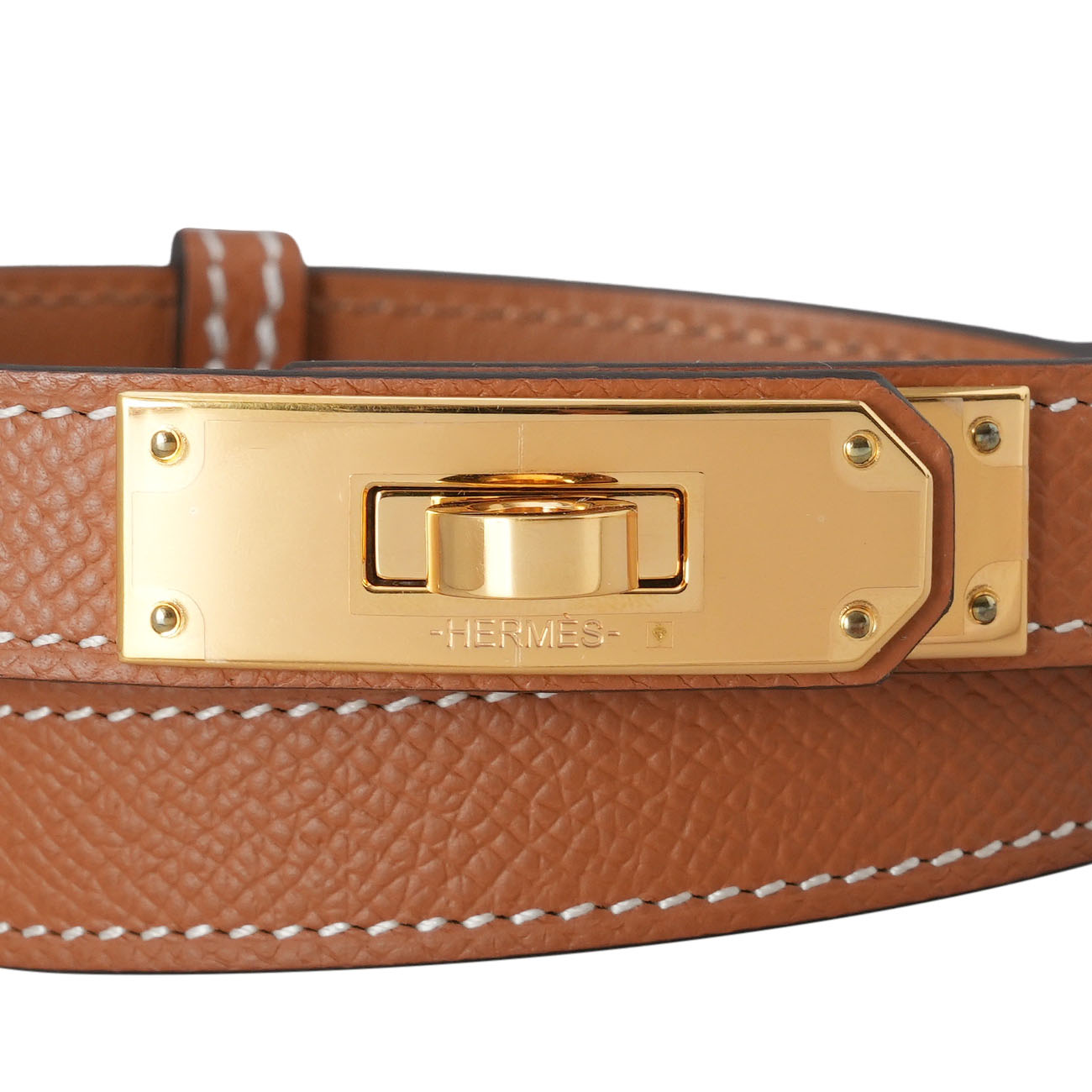 HERMES(USED)에르메스 켈리 벨트 골드 금장