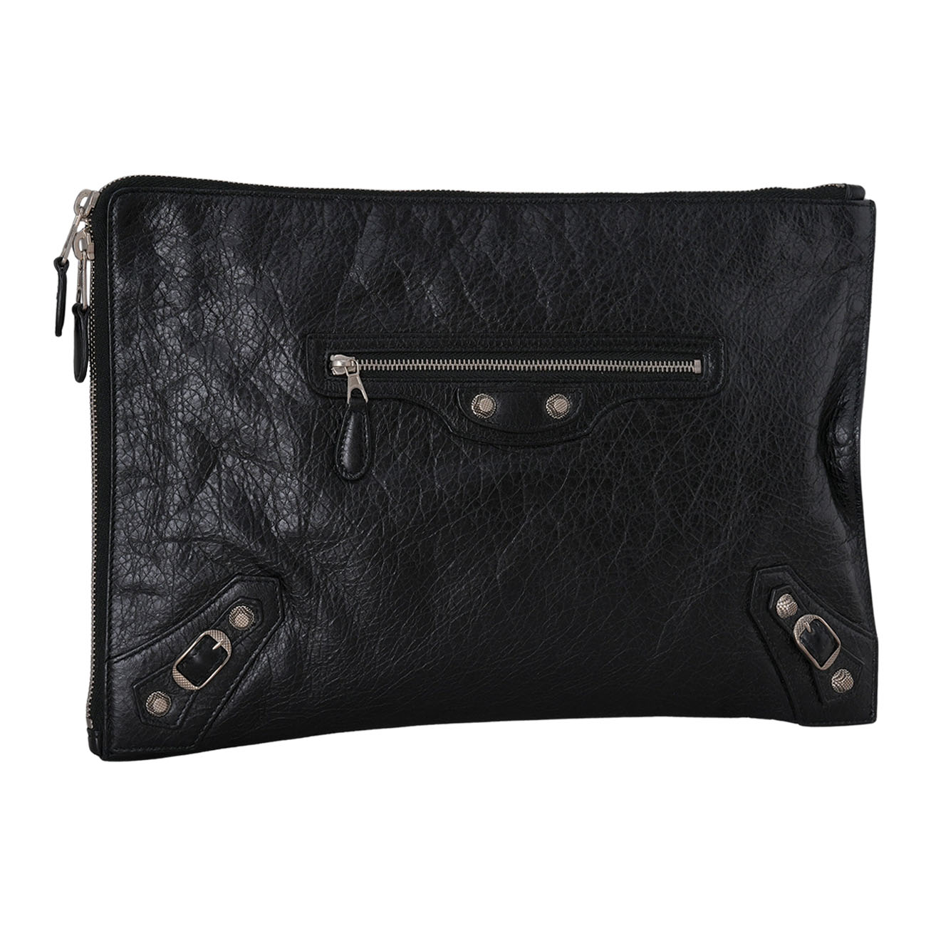 BALENCIAGA(USED)발렌시아가 370994 자이언트 모터 클러치백