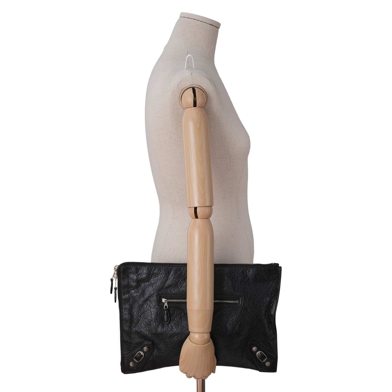 BALENCIAGA(USED)발렌시아가 370994 자이언트 모터 클러치백