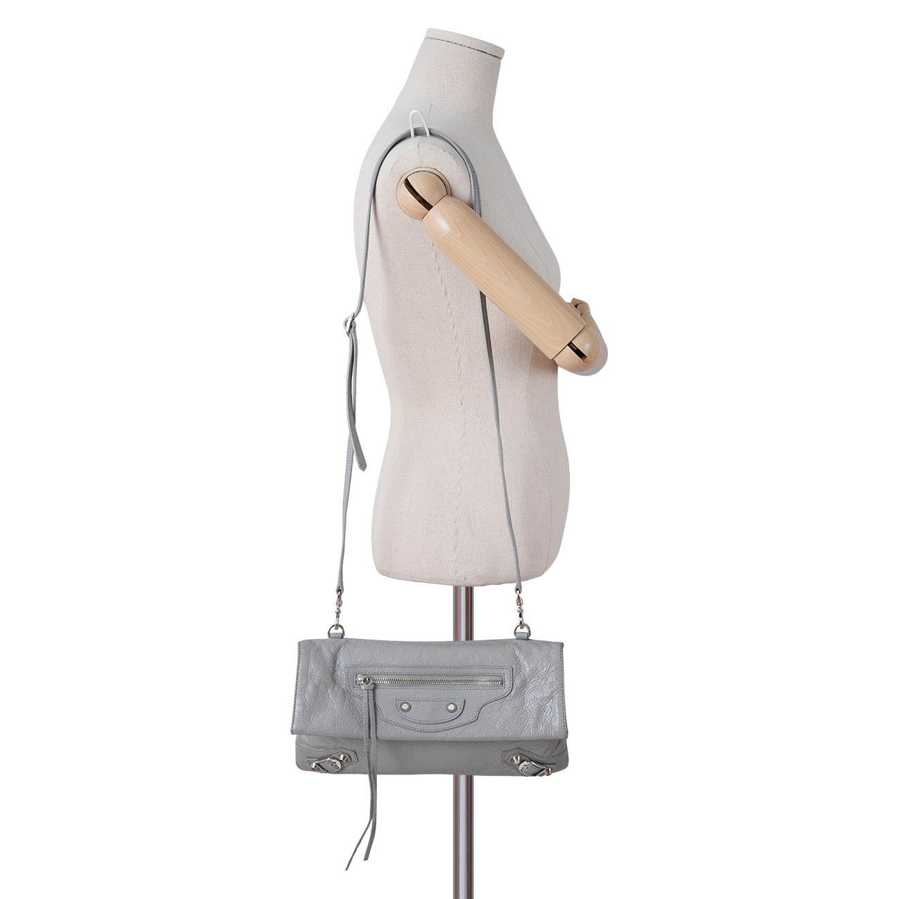 BALENCIAGA(USED)발렌시아가 438768 모터 플랩 클러치백