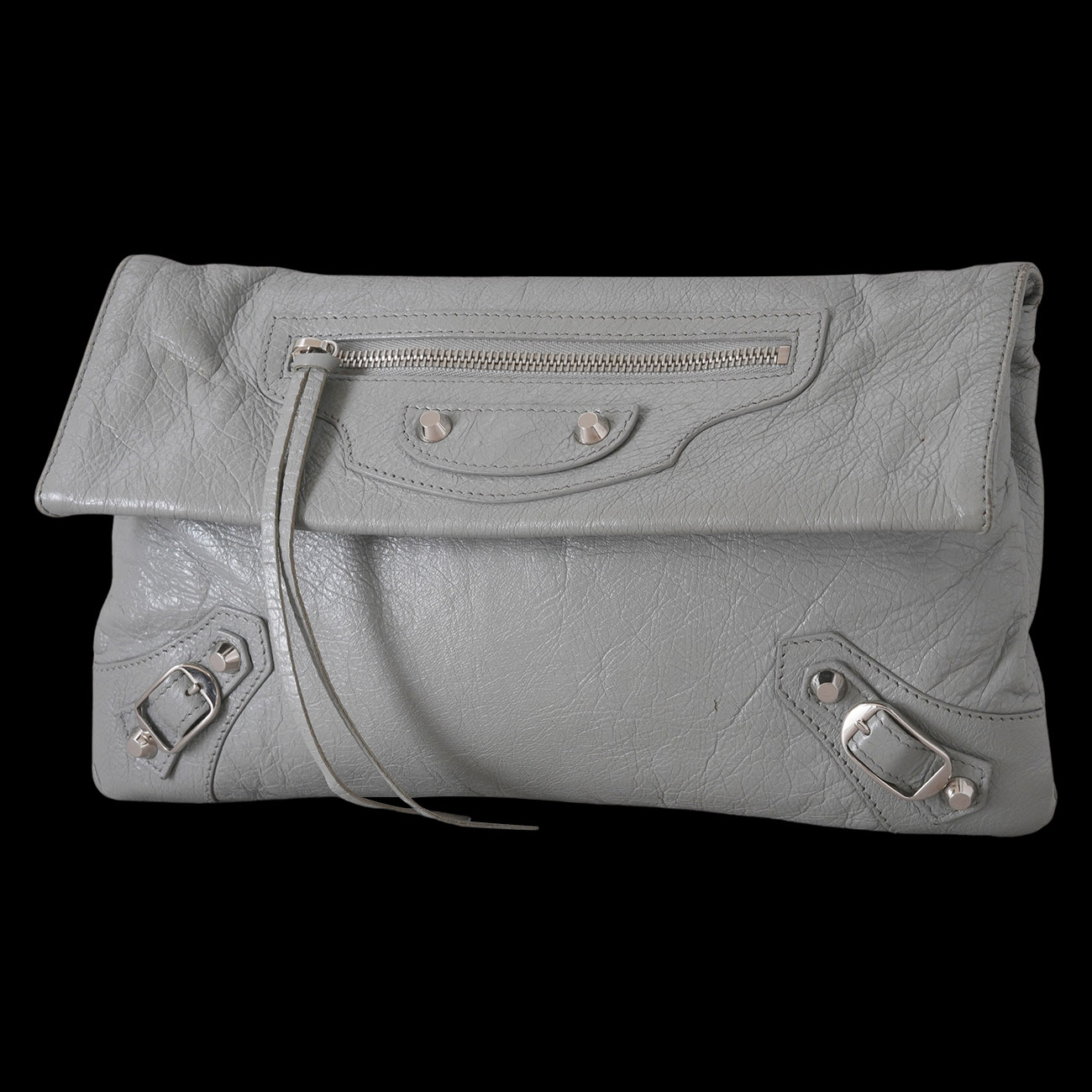 BALENCIAGA(USED)발렌시아가 438768 모터 플랩 클러치백