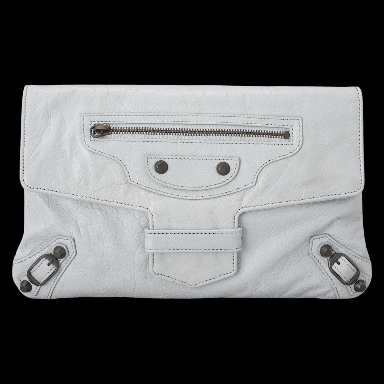 BALENCIAGA(USED)발렌시아가 409337 시티 플랩 클러치