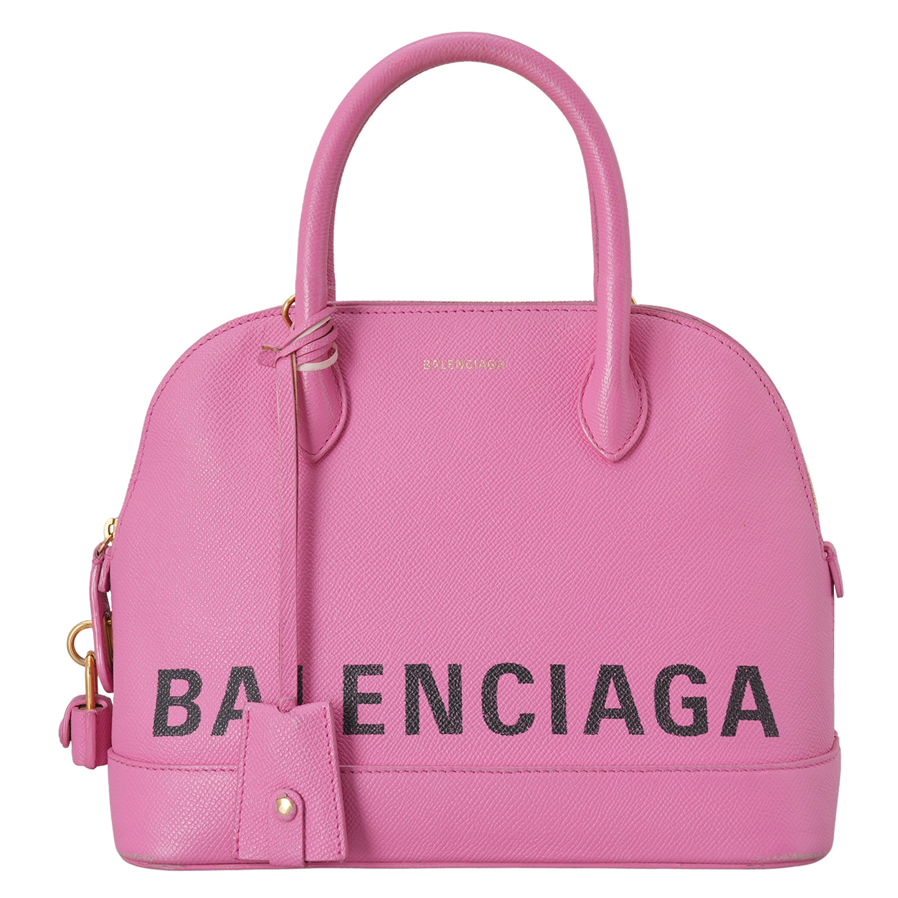 BALENCIAGA(USED)발렌시아가 518873 빌탑 스몰 탑 핸들백