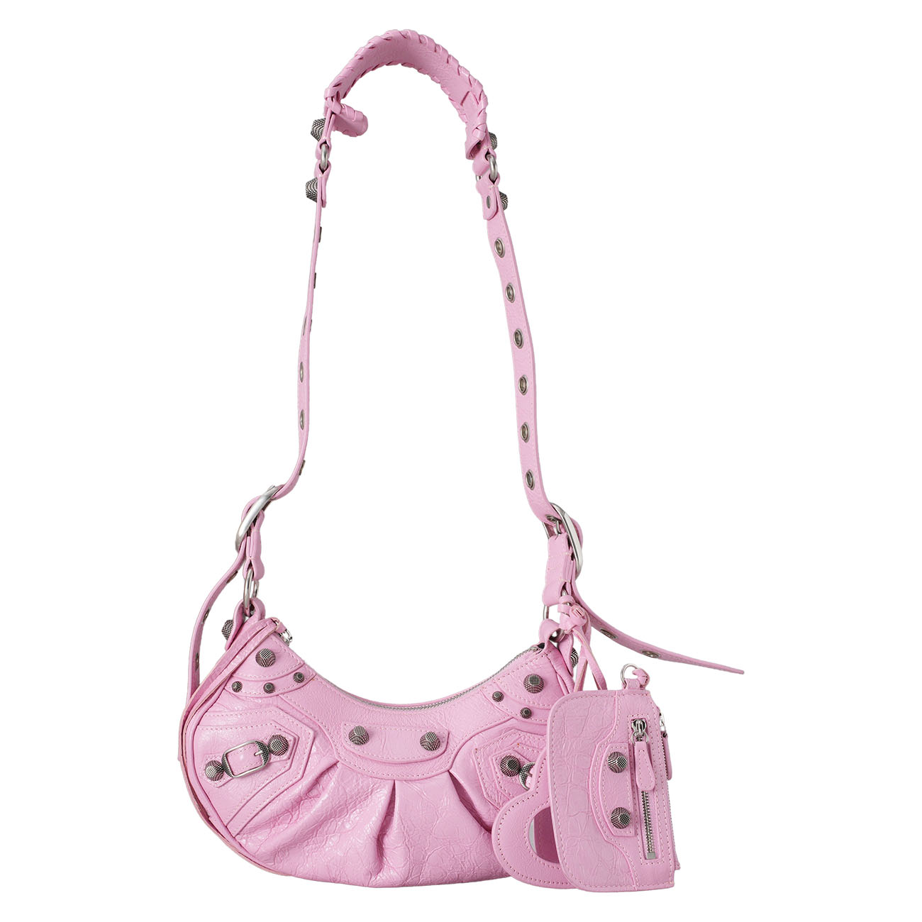 BALENCIAGA(USED)발렌시아가 671309 르카골 XS 호보 숄더백