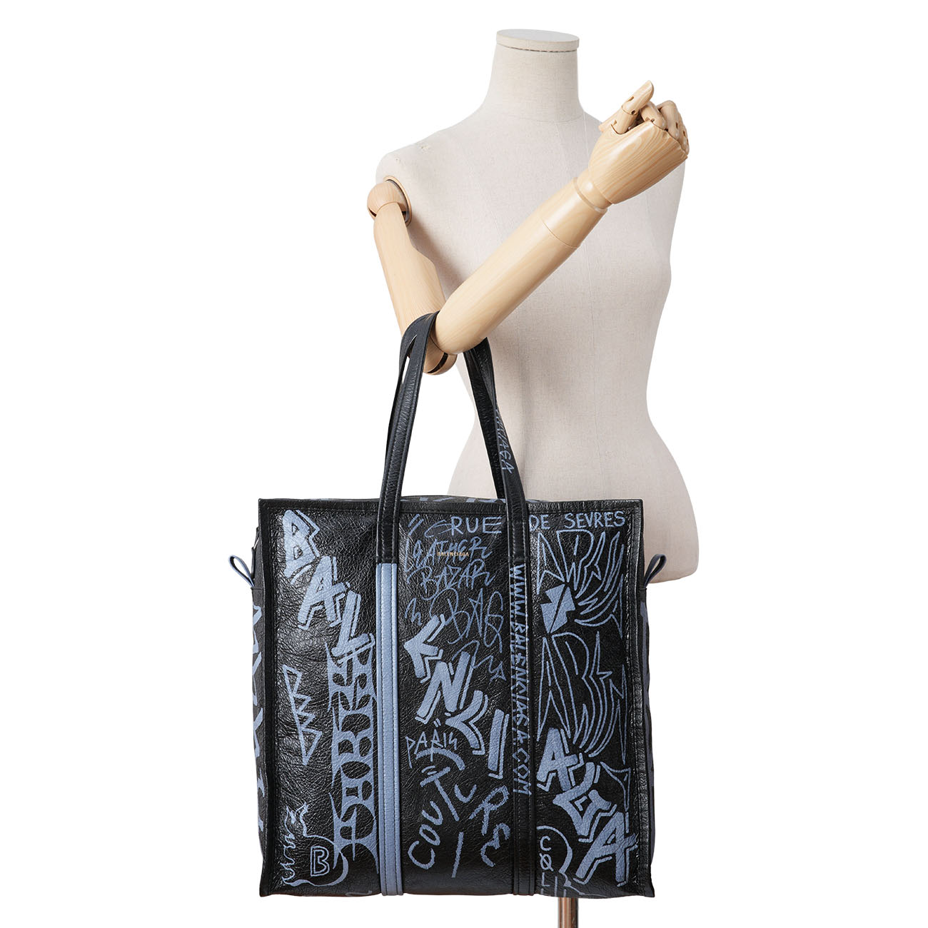 BALENCIAGA(USED)발렌시아가 480792 바자 미디움 쇼퍼백
