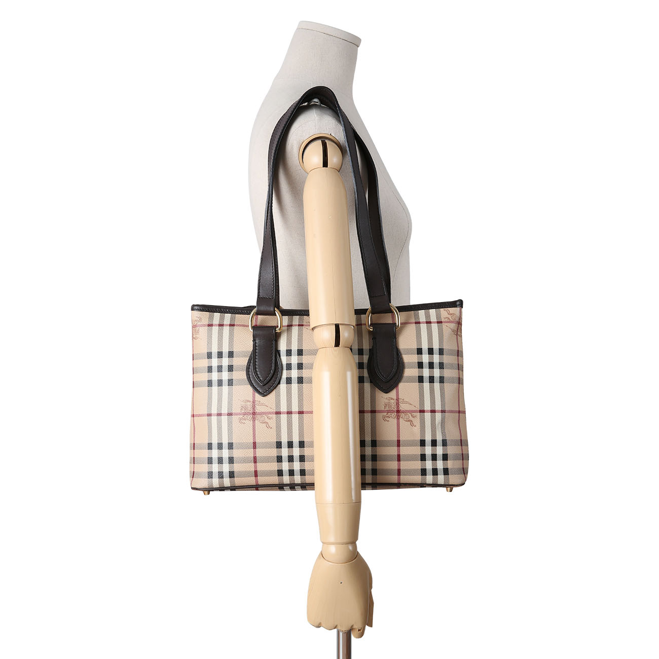 BURBERRY(USED)버버리 체크 토트백