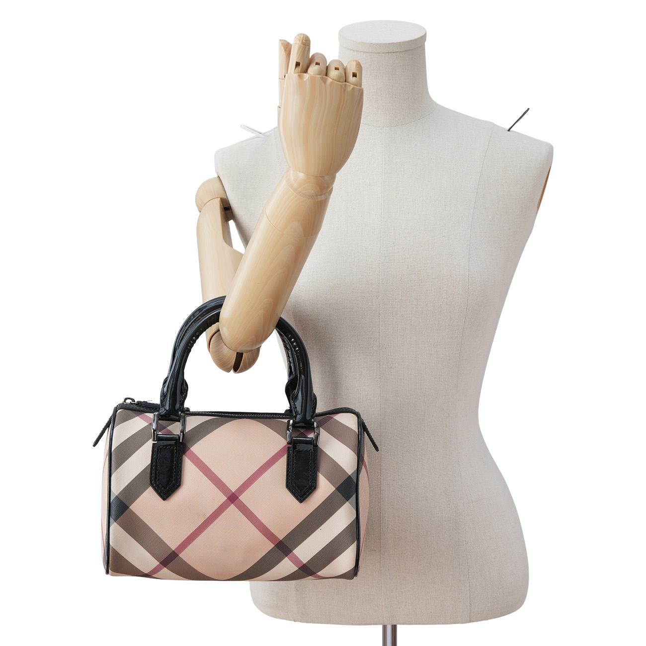 BURBERRY(USED)버버리 체크 토트백