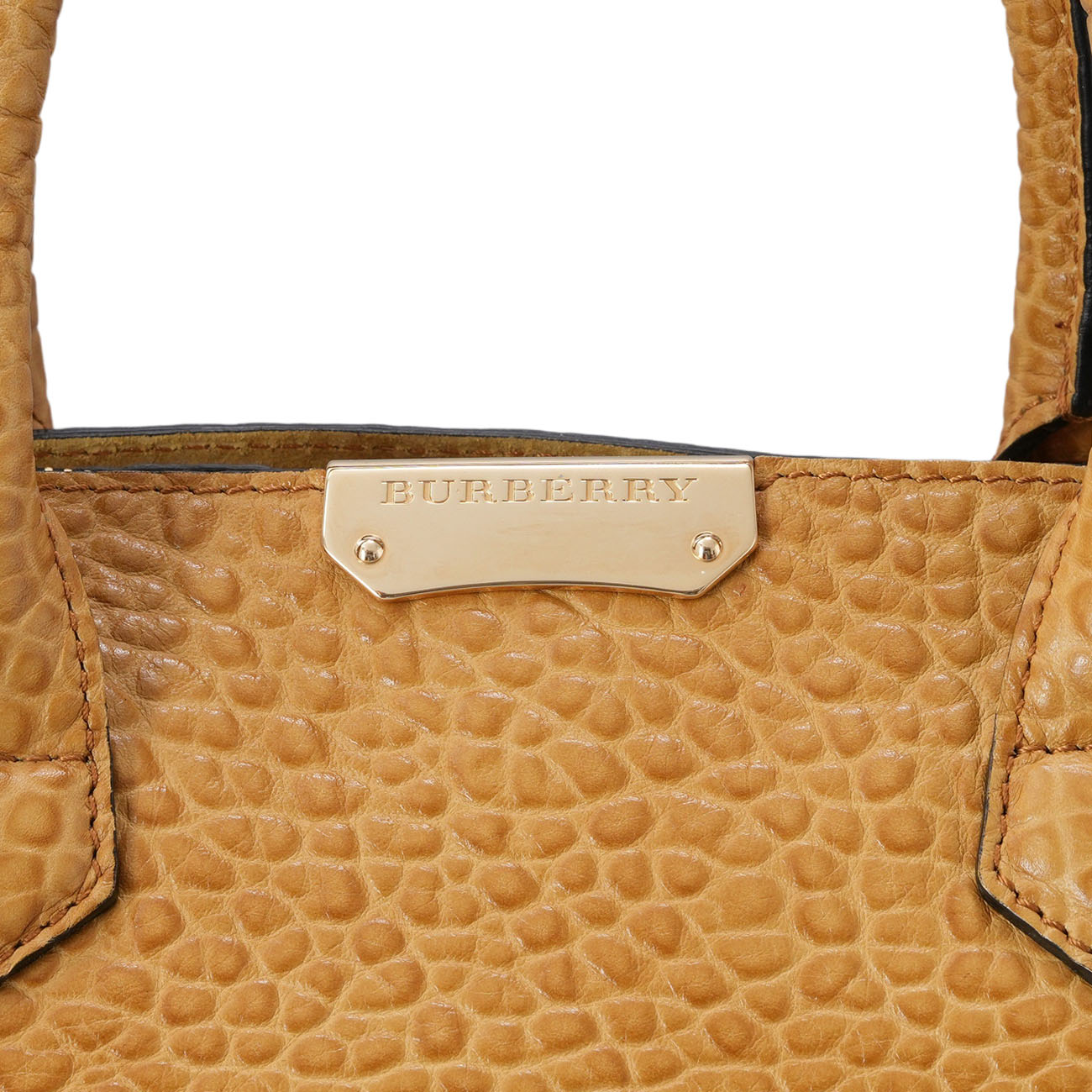 BURBERRY(USED)버버리 카프스킨  금장 듀스베리