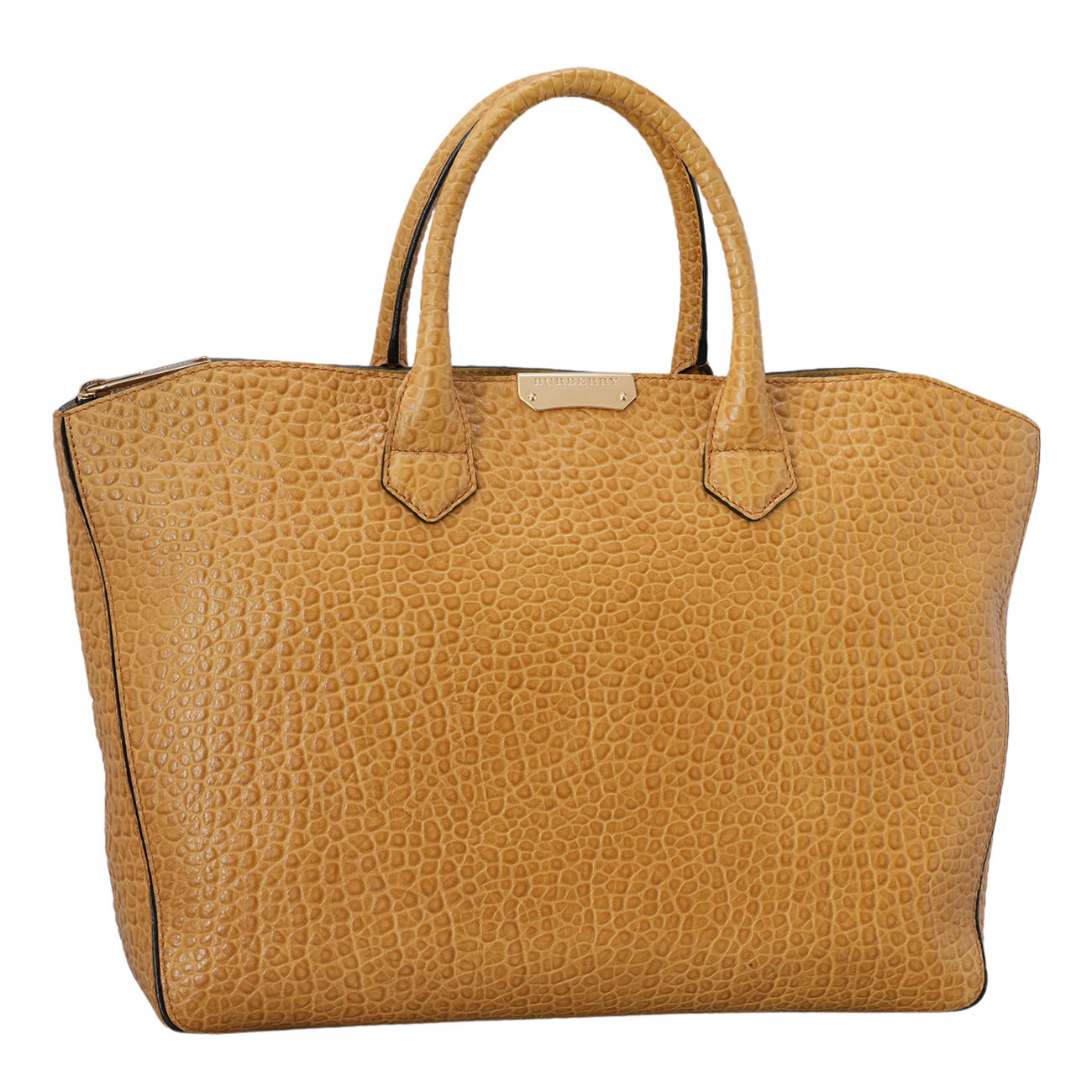 BURBERRY(USED)버버리 카프스킨  금장 듀스베리