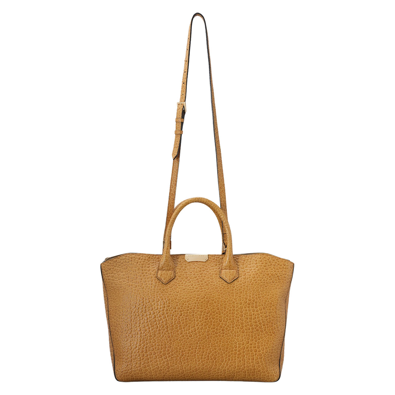 BURBERRY(USED)버버리 카프스킨  금장 듀스베리
