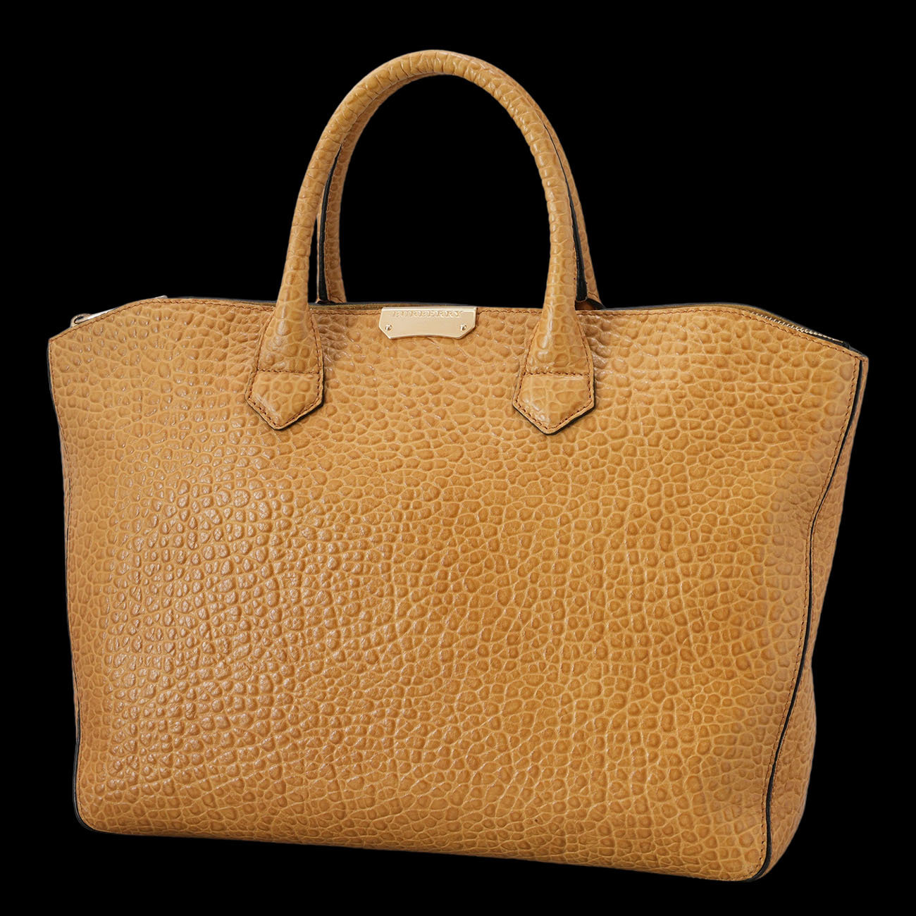BURBERRY(USED)버버리 카프스킨  금장 듀스베리