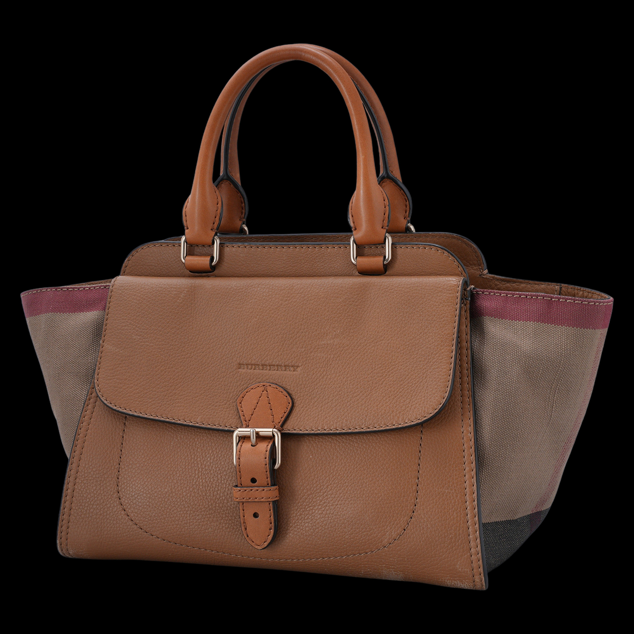 BURBERRY(USED)버버리 체크 토트겸 숄더백
