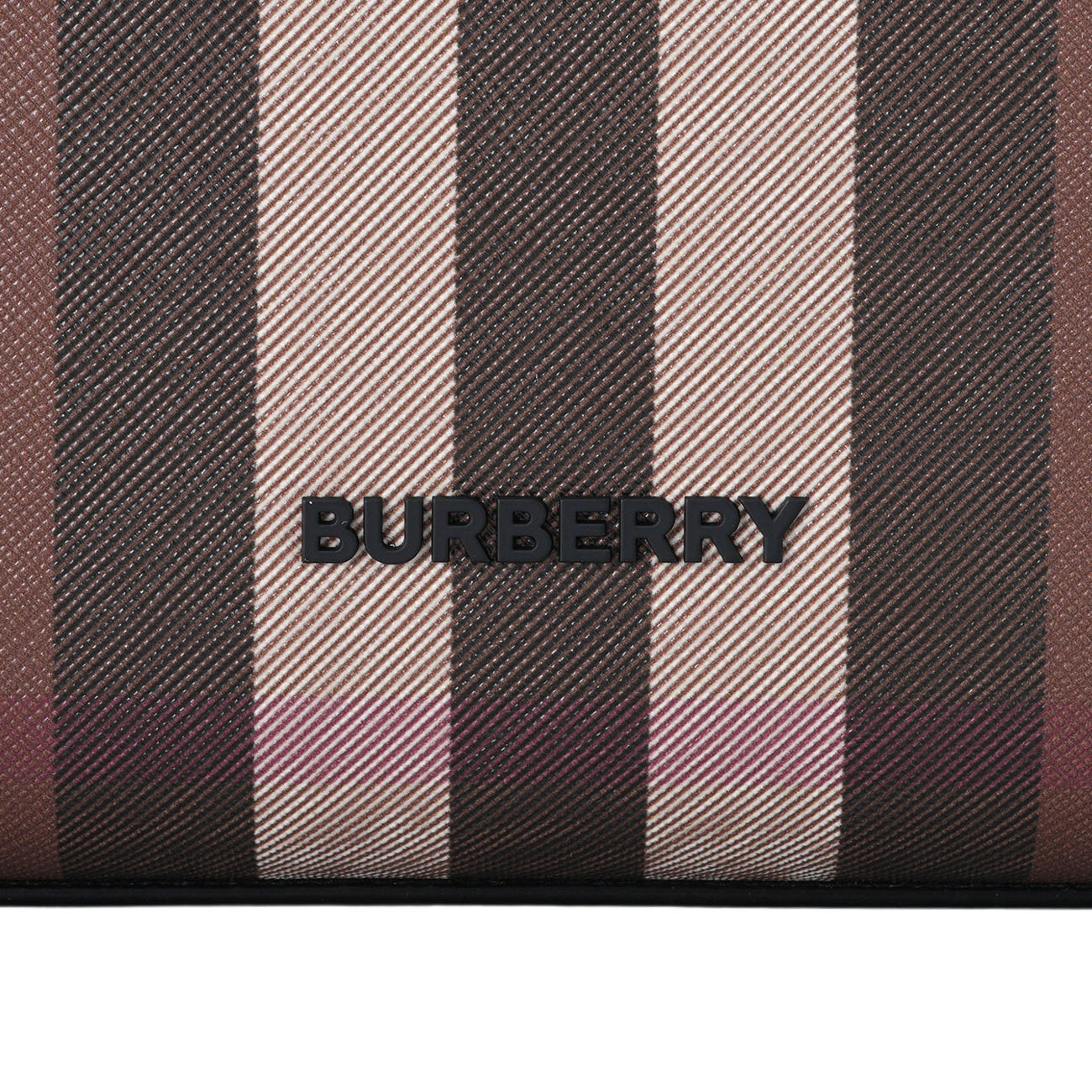 BURBERRY(USED)버버리 8049117 체크 캔버스 토트백