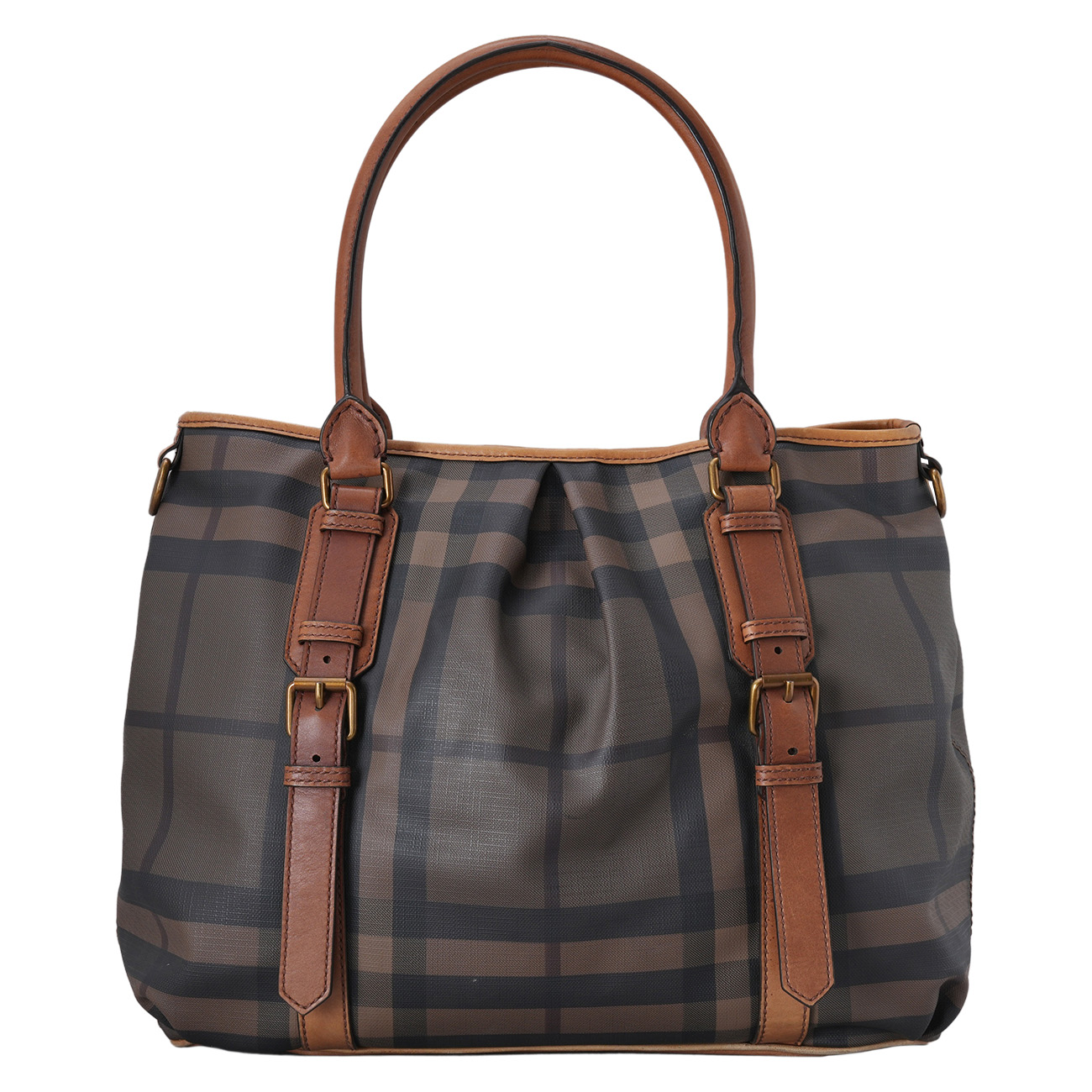 BURBERRY(USED)버버리 PVC 토트겸 숄더백  40