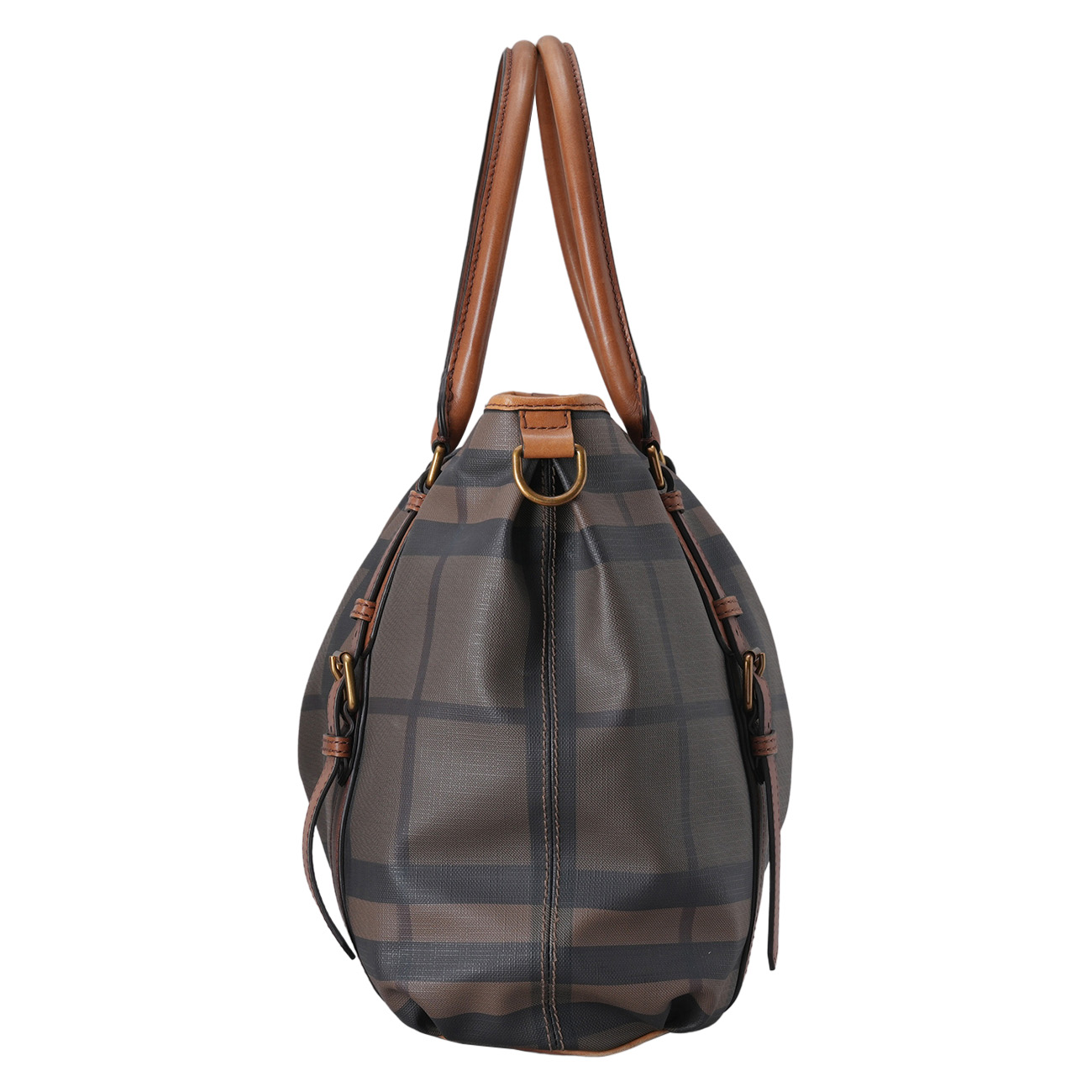 BURBERRY(USED)버버리 PVC 토트겸 숄더백  40