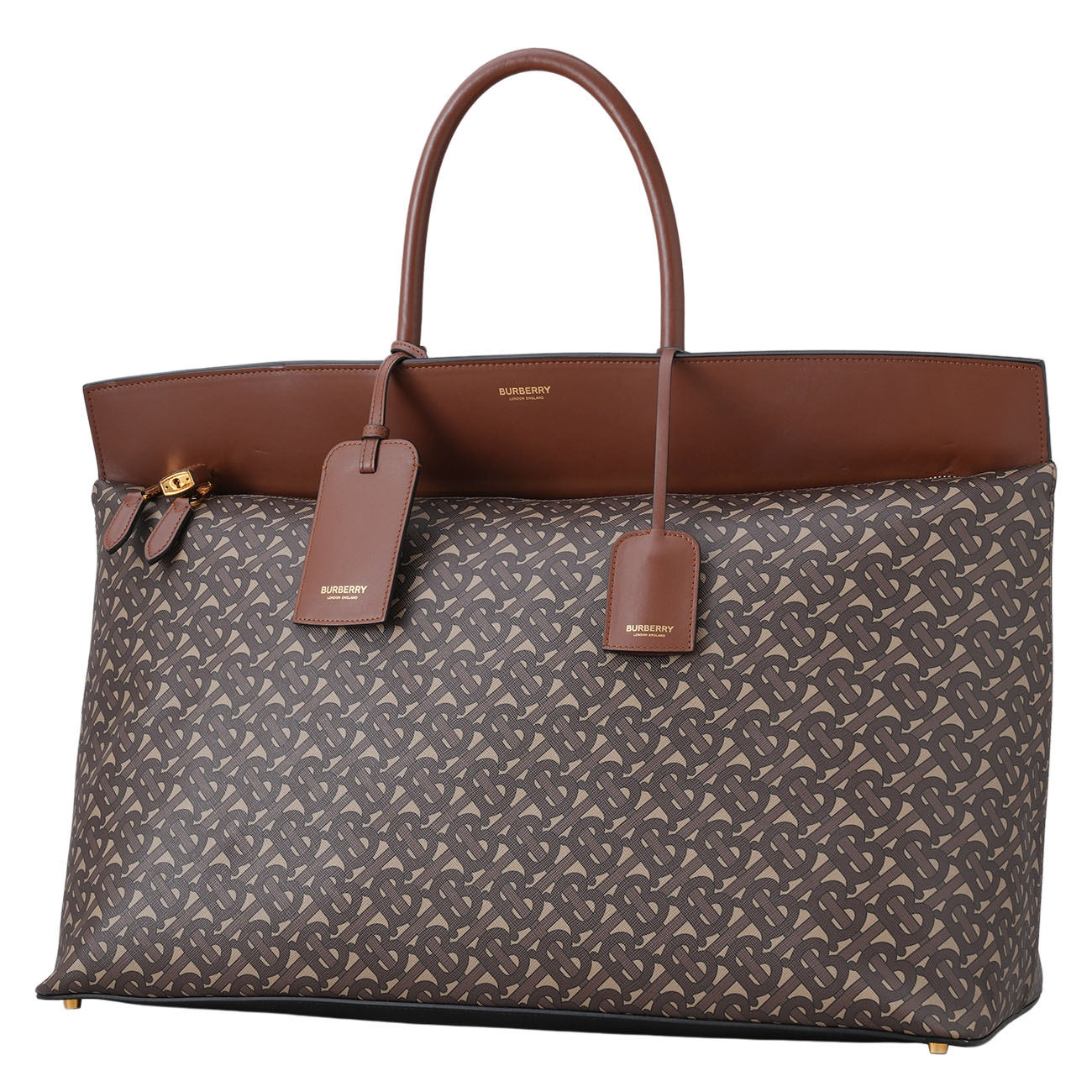 BURBERRY(USED)버버리 TB 모노그램 핸들백