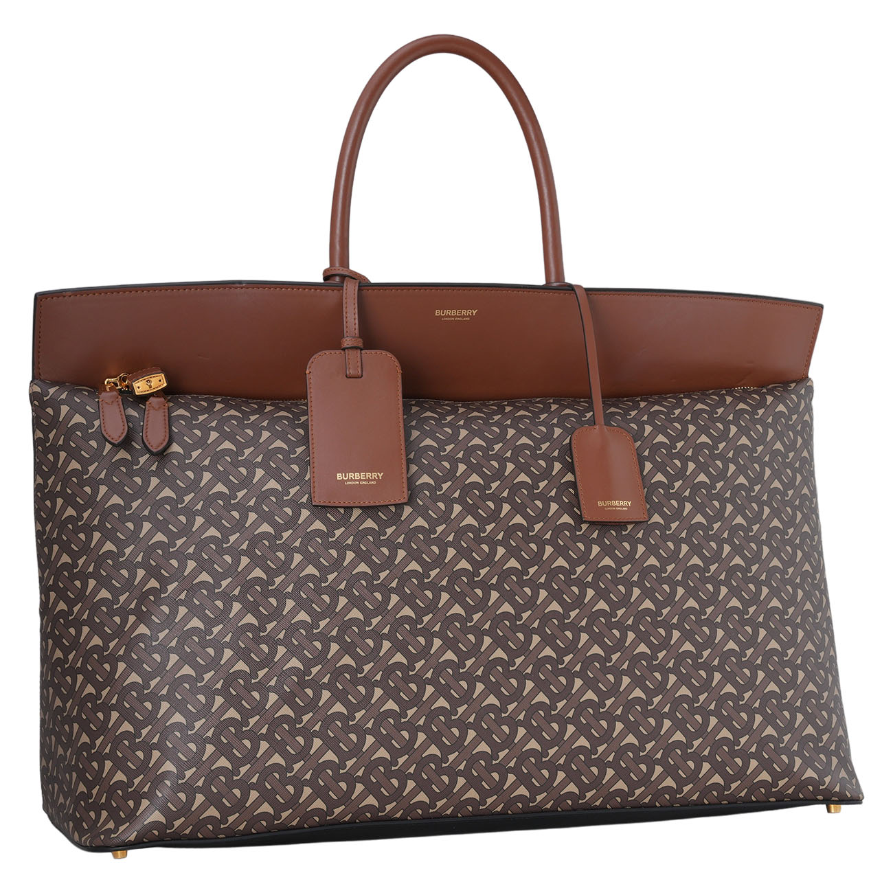 BURBERRY(USED)버버리 TB 모노그램 핸들백