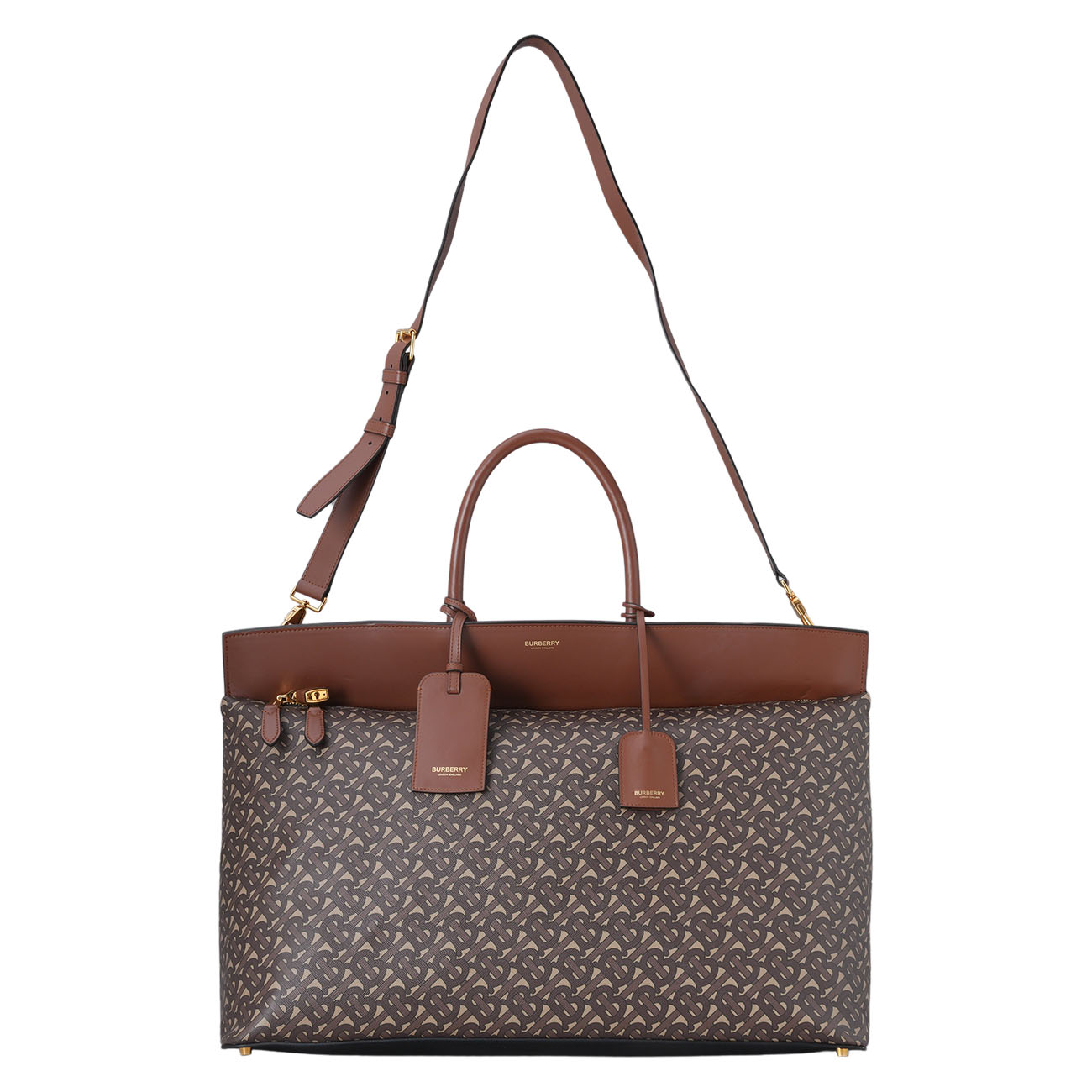BURBERRY(USED)버버리 TB 모노그램 핸들백