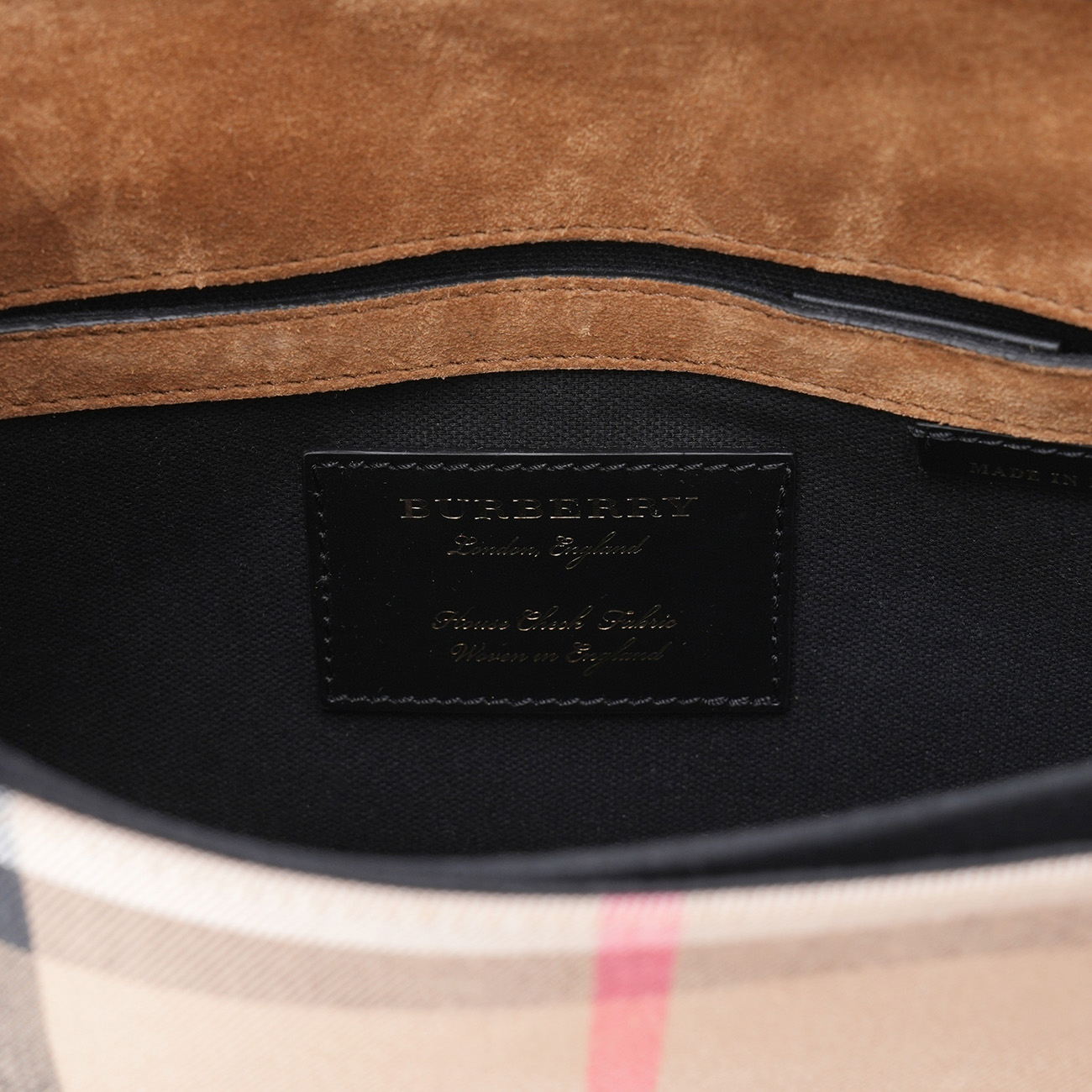 BURBERRY(USED)버버리 하우스체크 맥켄 크로스백