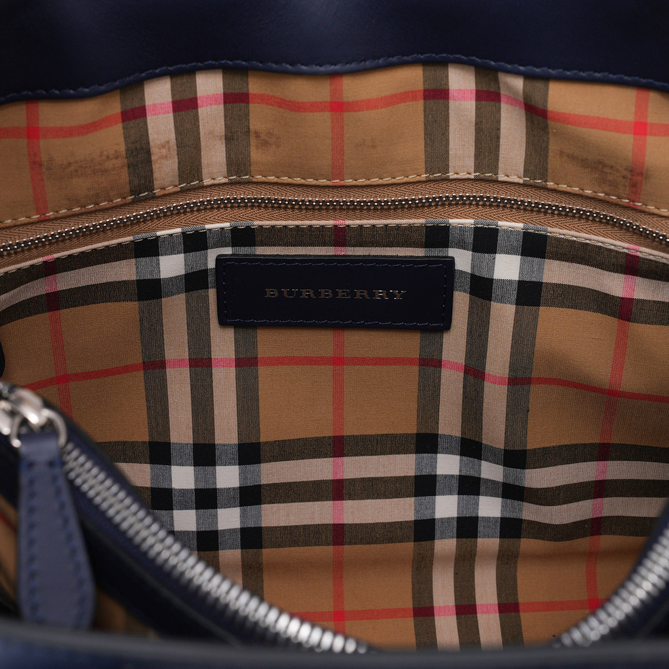 BURBERRY(USED)버버리 4078500 레거시 블루 배너백
