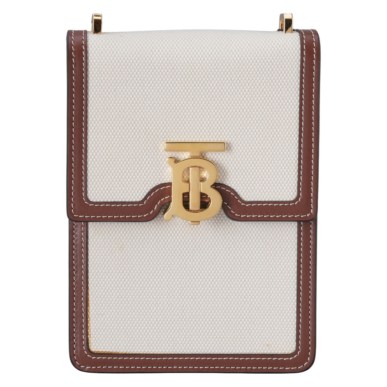 BURBERRY(USED)버버리 80316491 캔버스 로빈 크로스백