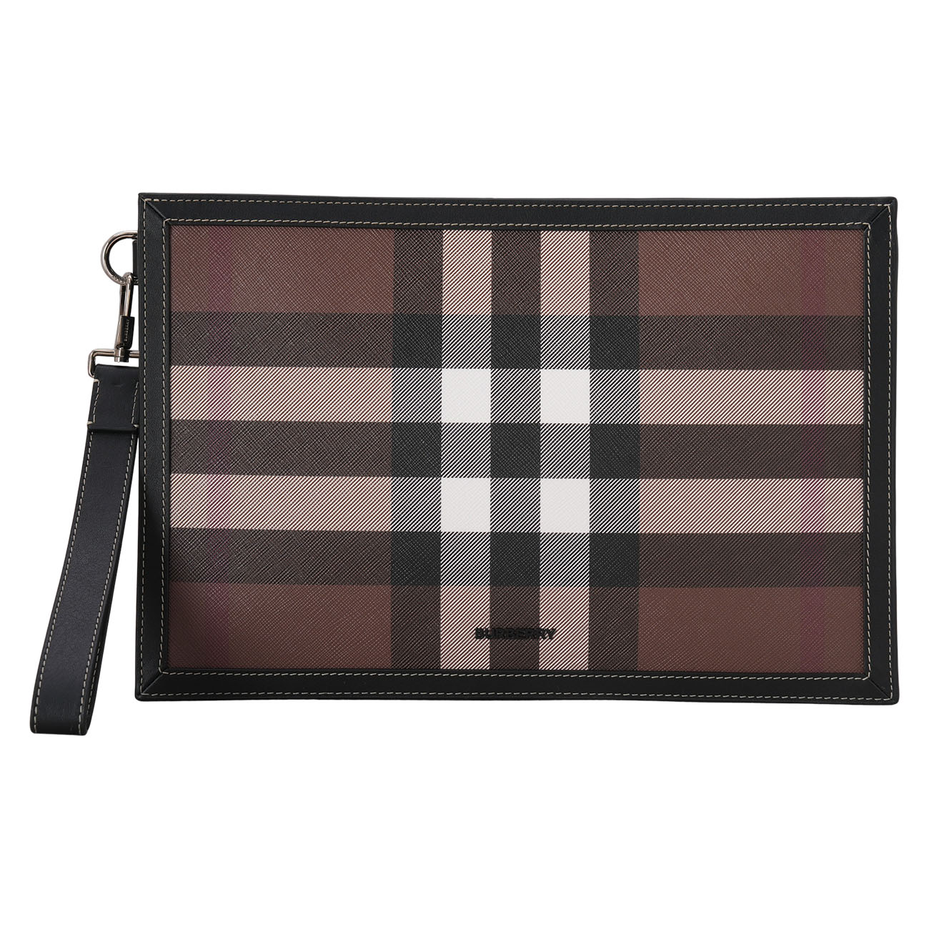 BURBERRY(USED)버버리 체크 지퍼 파우치