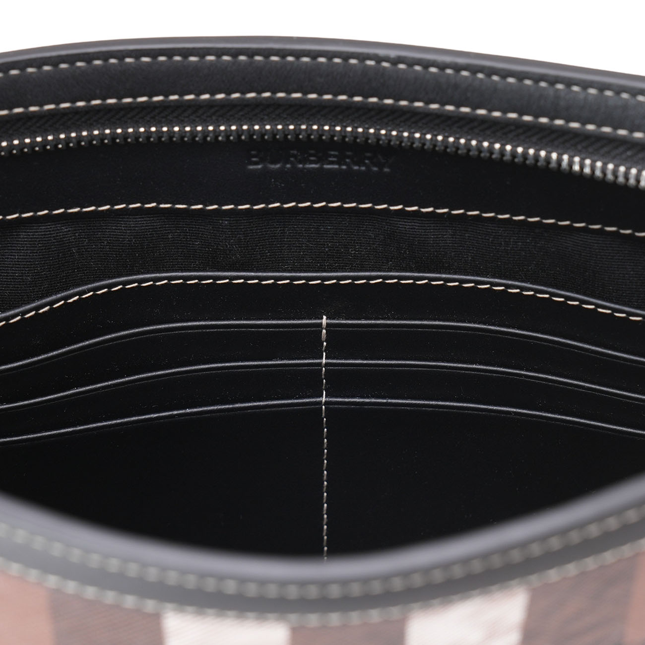 BURBERRY(USED)버버리 체크 지퍼 파우치