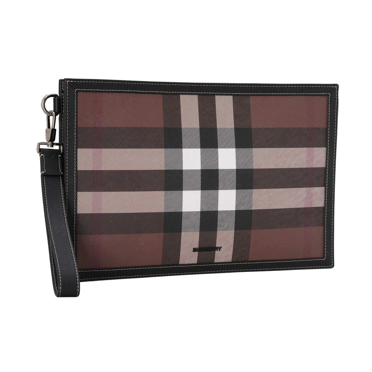 BURBERRY(USED)버버리 체크 지퍼 파우치