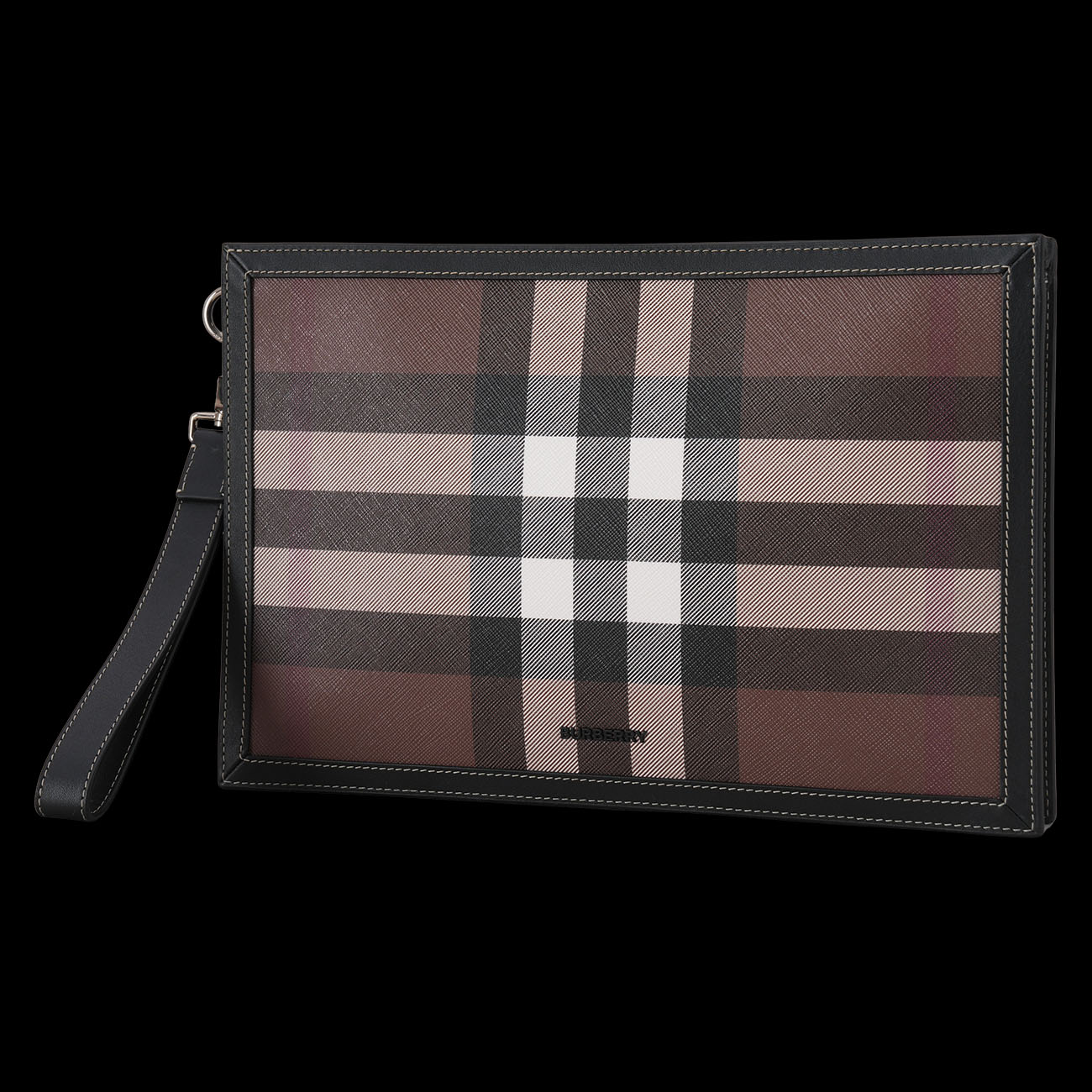 BURBERRY(USED)버버리 체크 지퍼 파우치