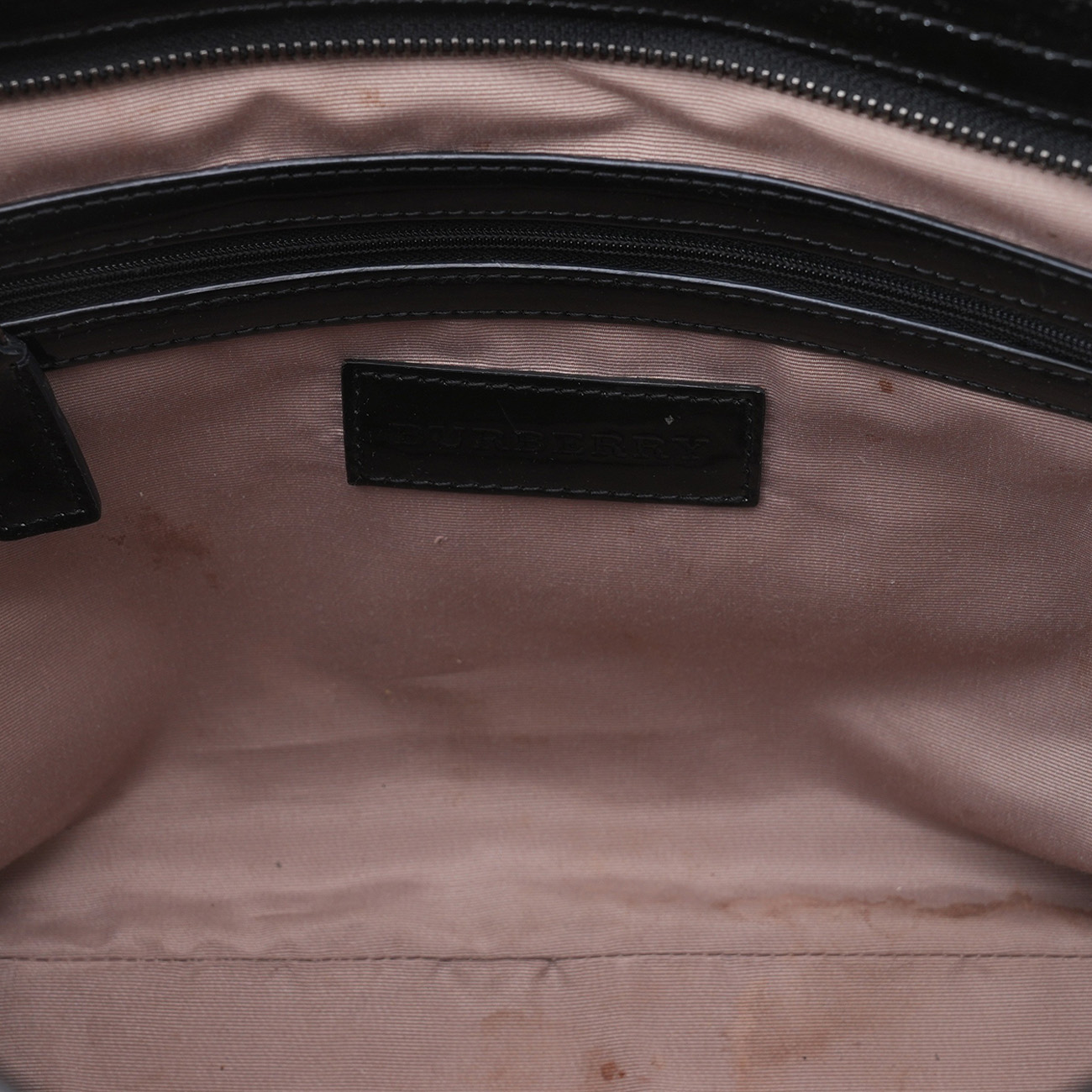 BURBERRY(USED)버버리 3459861 체크 쇼퍼백