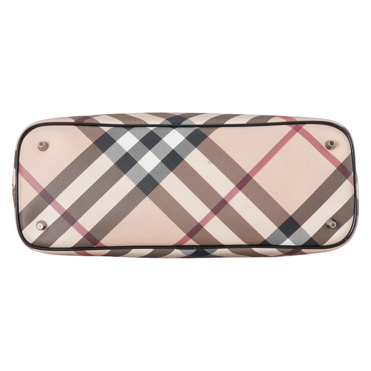 BURBERRY(USED)버버리 3459861 체크 쇼퍼백