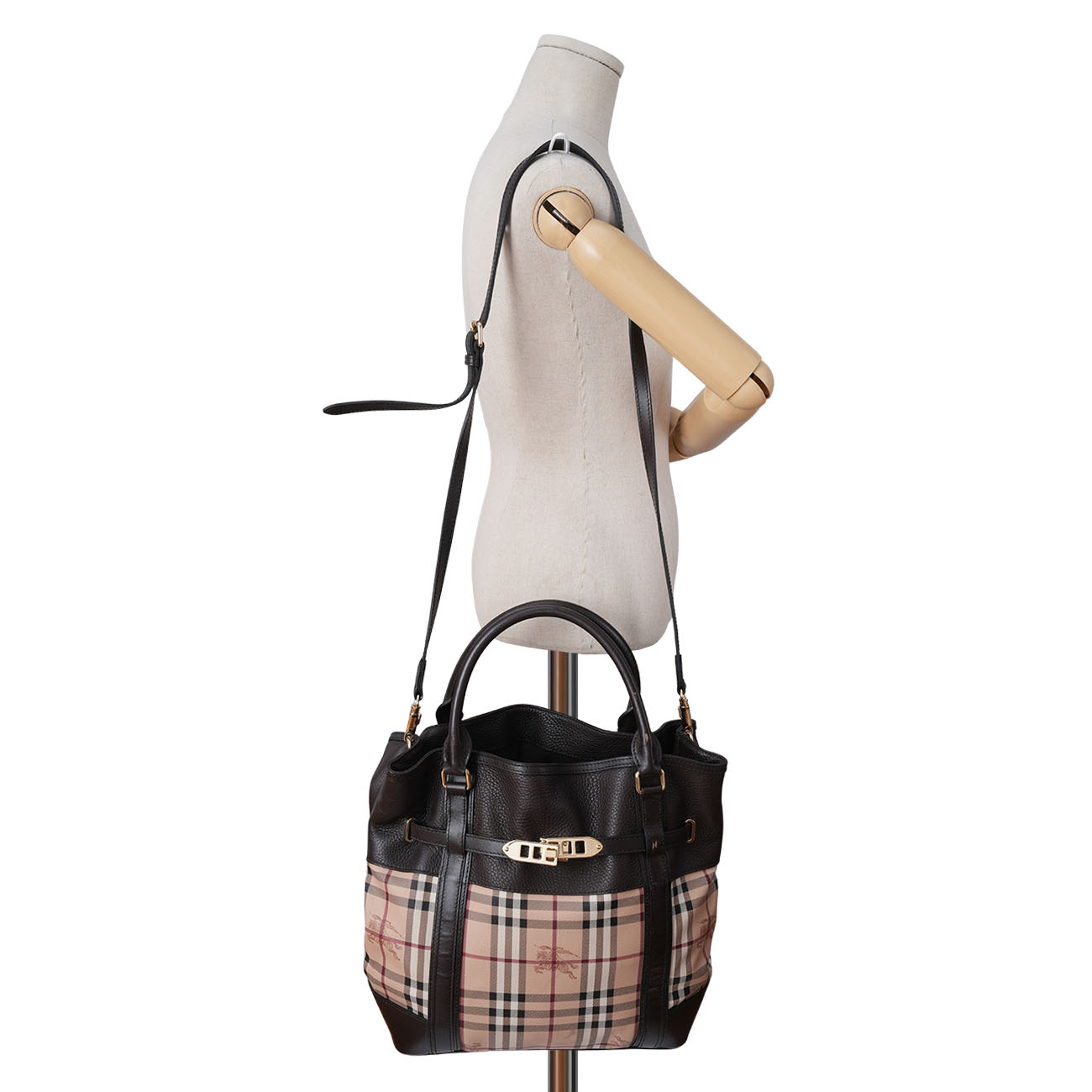 BURBERRY(USED)버버리 빈티지 벨트 토트백