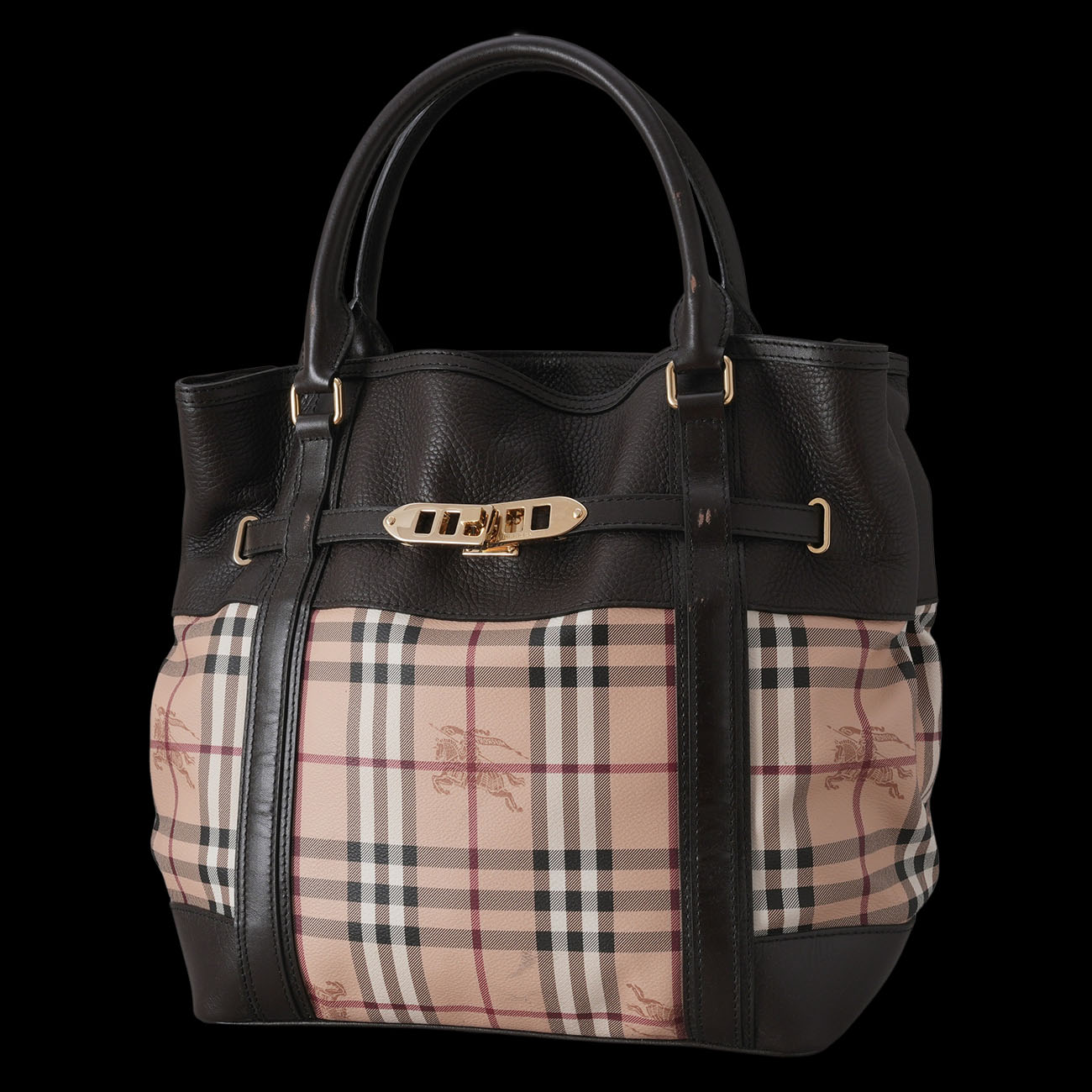 BURBERRY(USED)버버리 빈티지 벨트 토트백