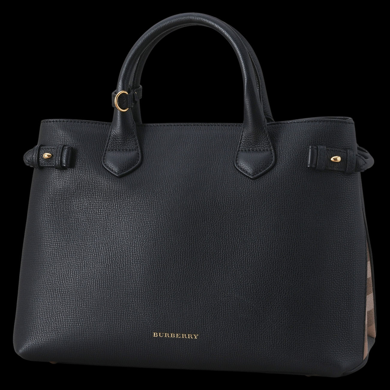 BURBERRY(USED)버버리 하우스체크 배너 토트백