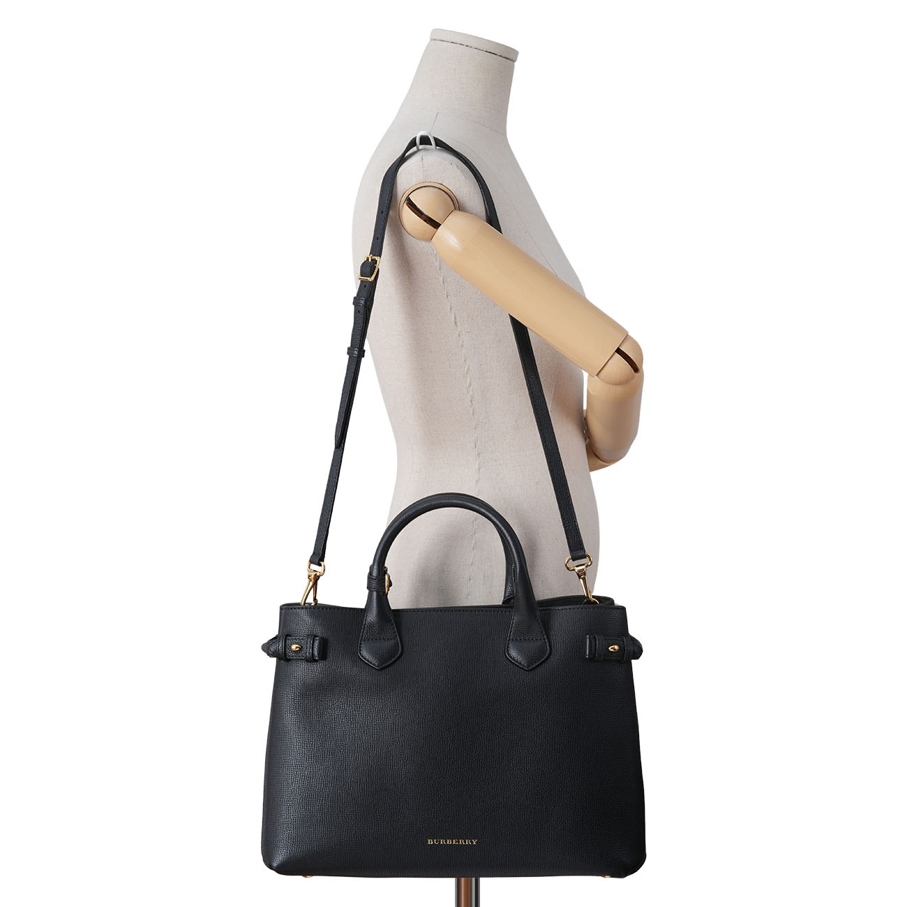 BURBERRY(USED)버버리 하우스체크 배너 토트백