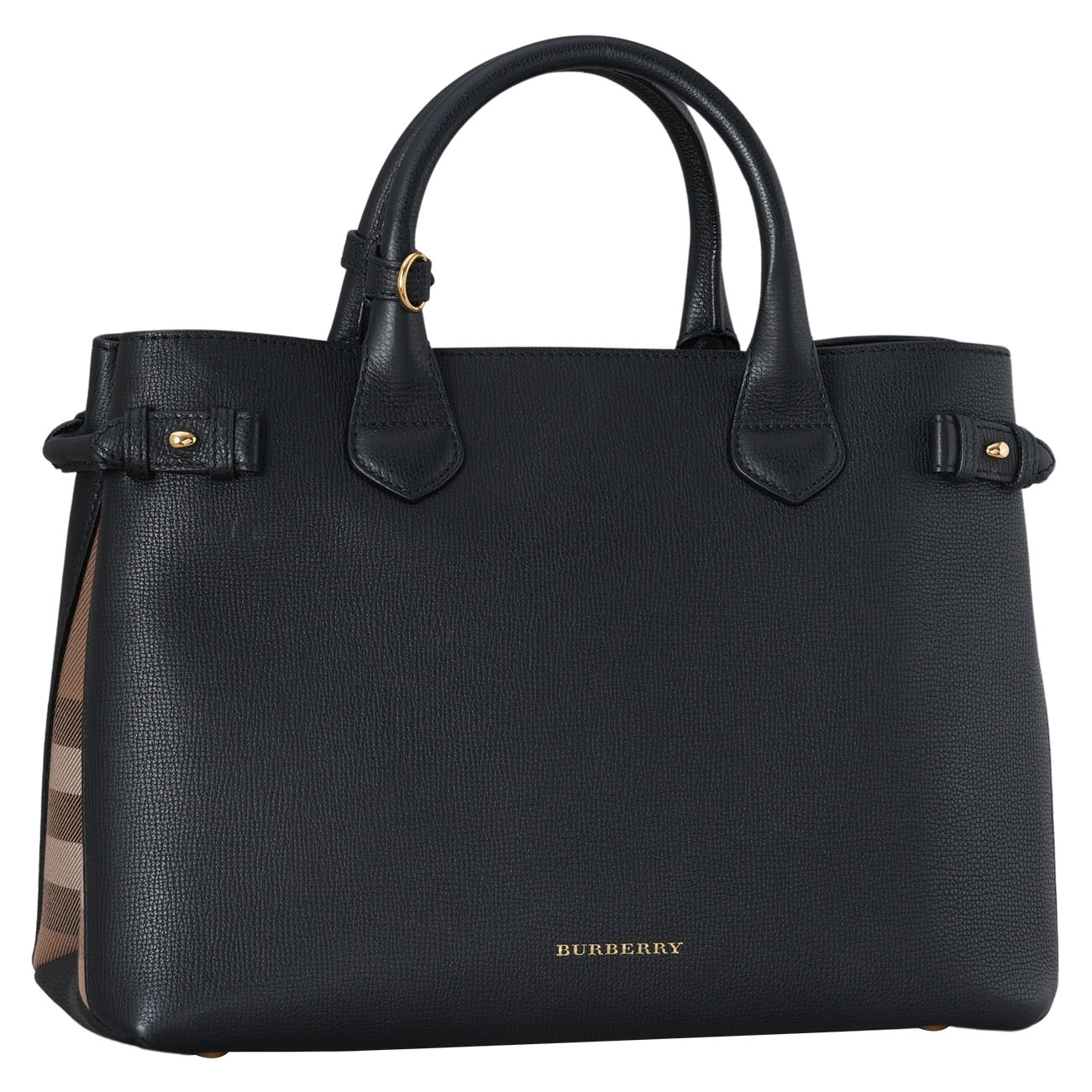 BURBERRY(USED)버버리 하우스체크 배너 토트백