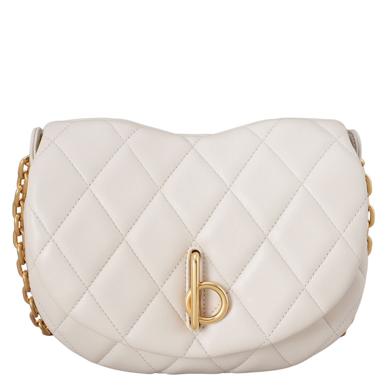 BURBERRY(USED)버버리 81046191 퀼팅 로킹 홀스백