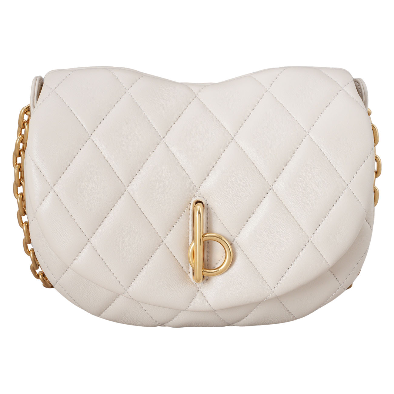 BURBERRY(USED)버버리 81046191 퀼팅 로킹 홀스백