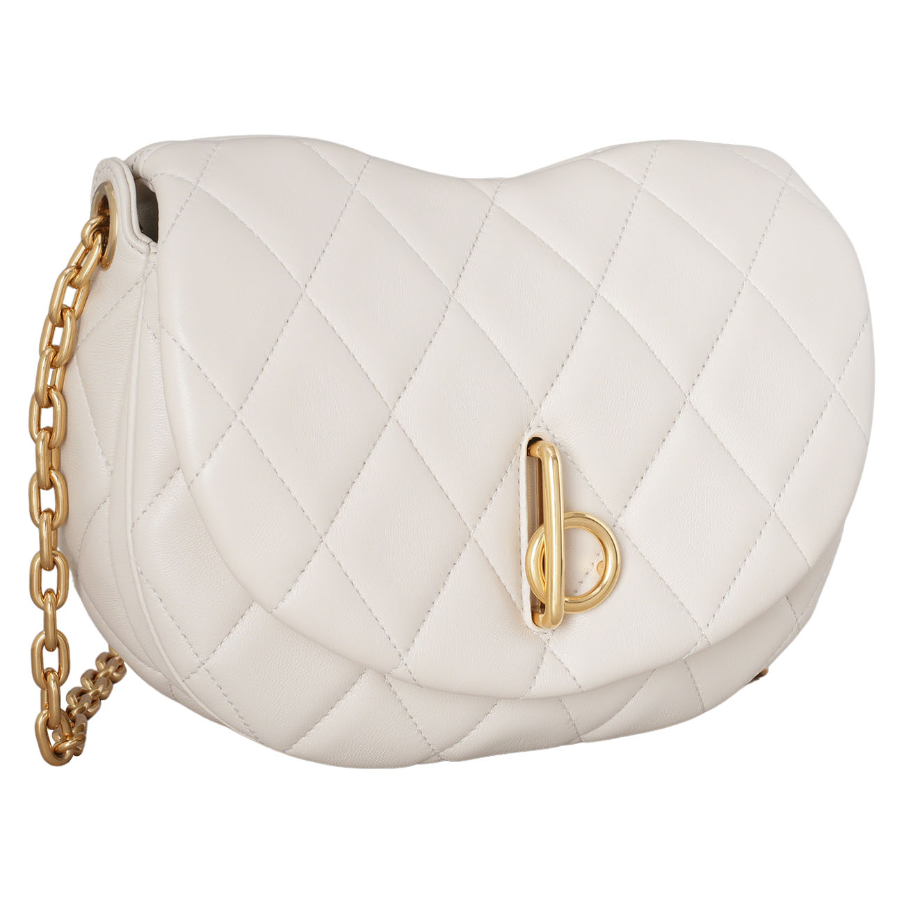 BURBERRY(USED)버버리 81046191 퀼팅 로킹 홀스백