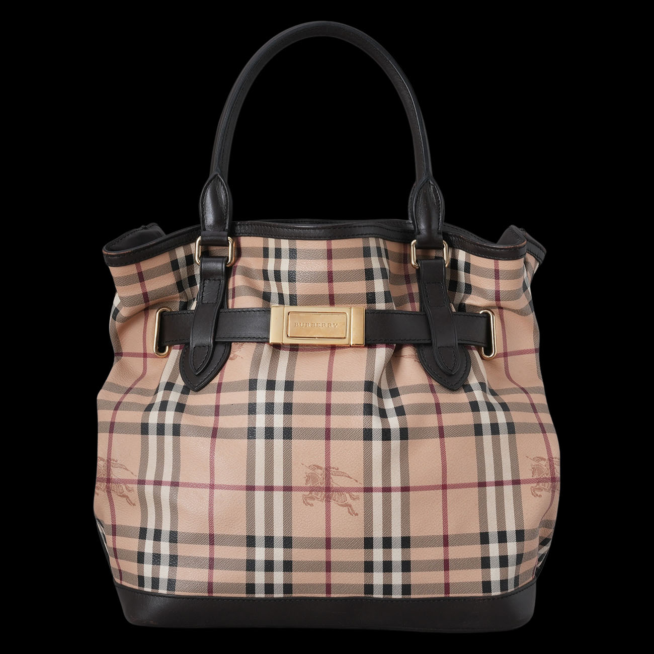 BURBERRY(USED)버버리 체크 토트백