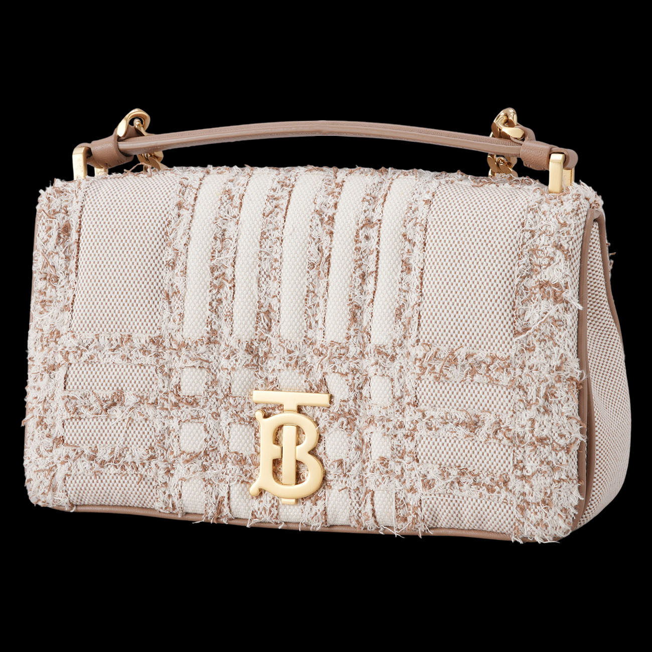 BURBERRY(USED)버버리 롤라 펀치 캔버스 숄더백