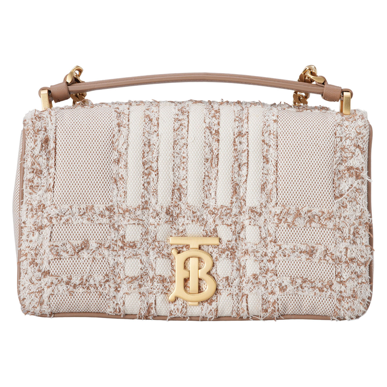 BURBERRY(USED)버버리 롤라 펀치 캔버스 숄더백