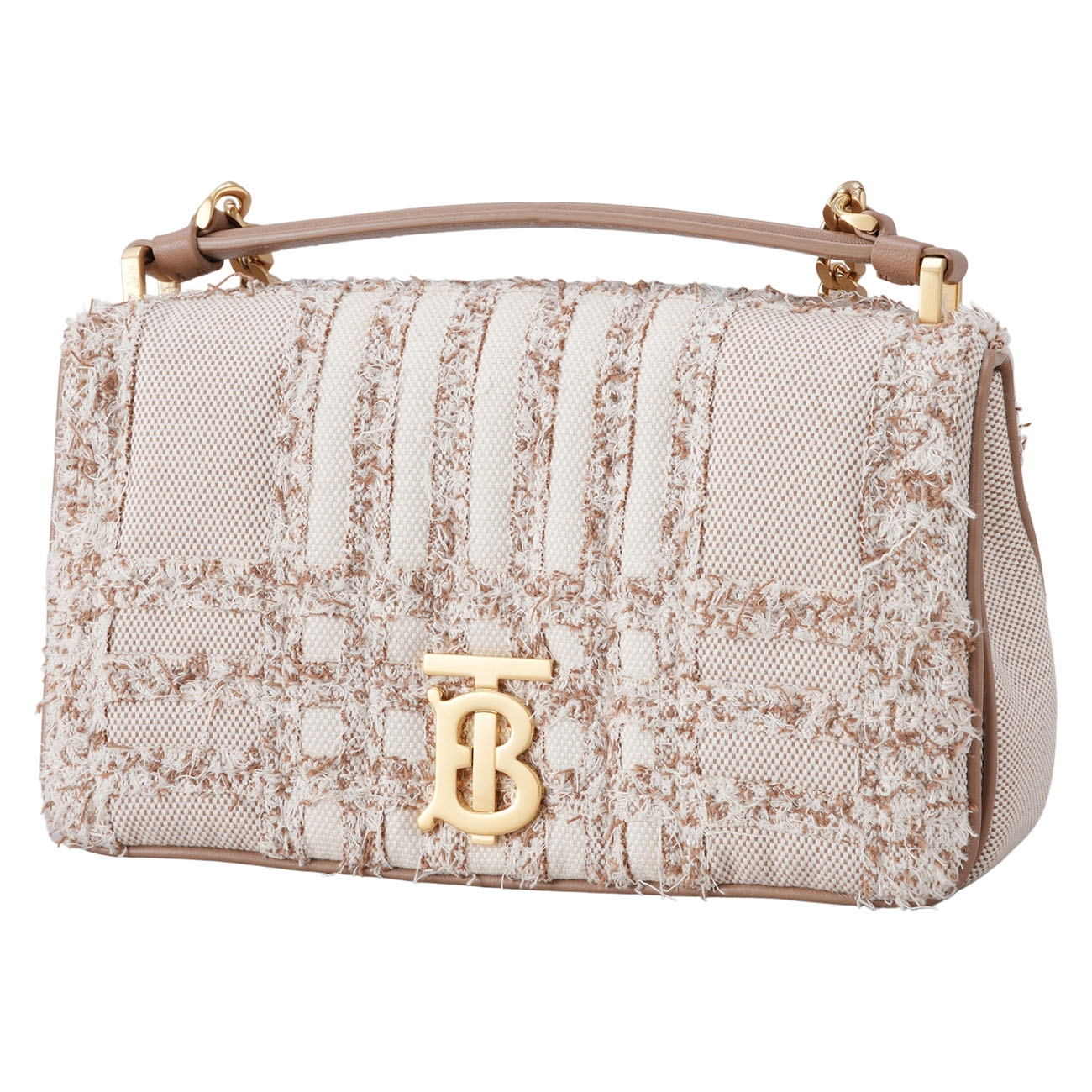 BURBERRY(USED)버버리 롤라 펀치 캔버스 숄더백