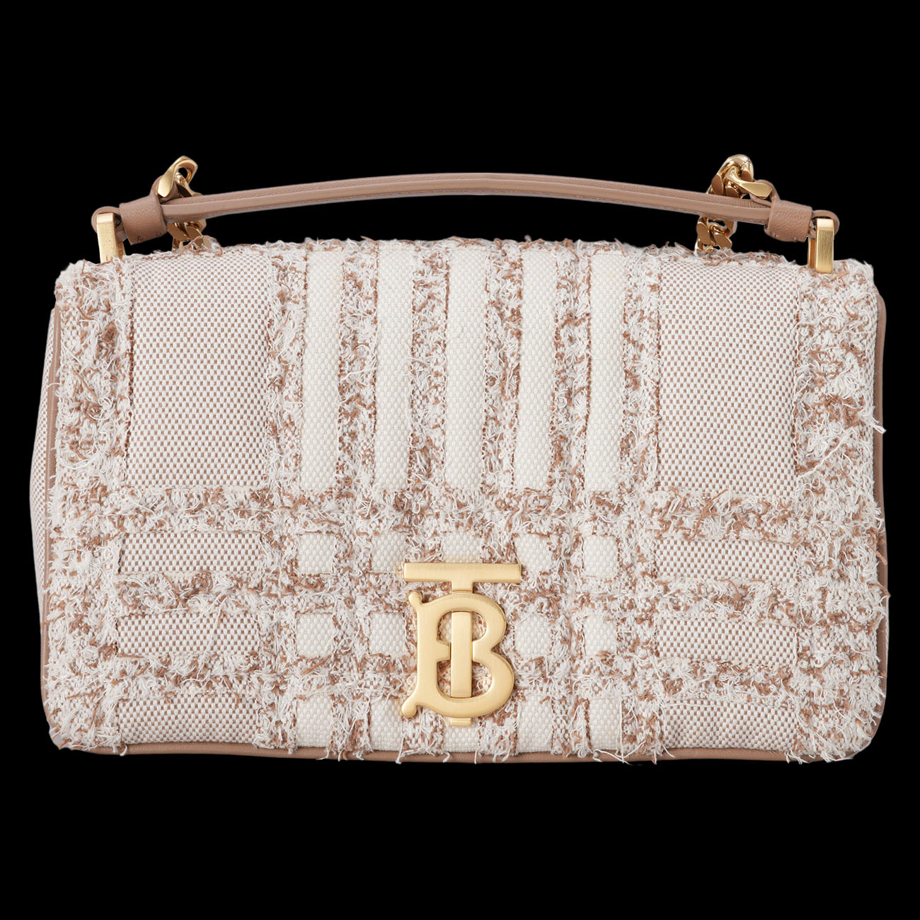 BURBERRY(USED)버버리 롤라 펀치 캔버스 숄더백