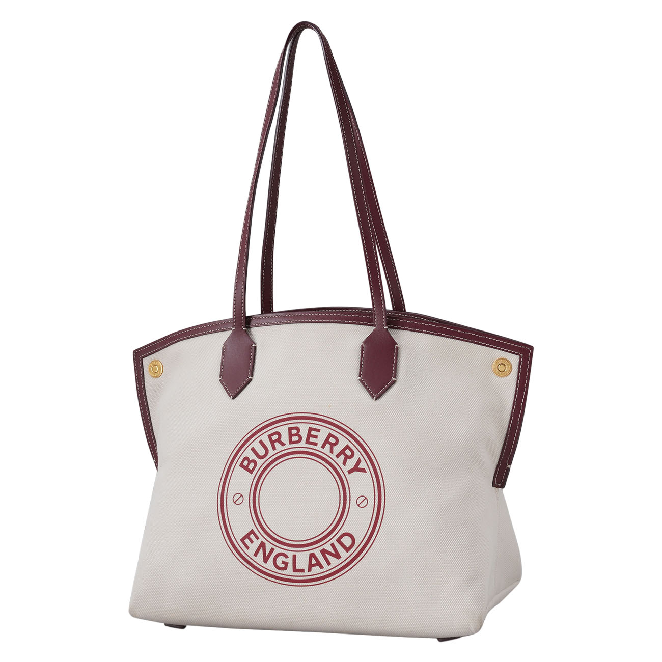 BURBERRY(USED)버버리 8032162 소사이어티 그래픽 캔버스 쇼퍼백
